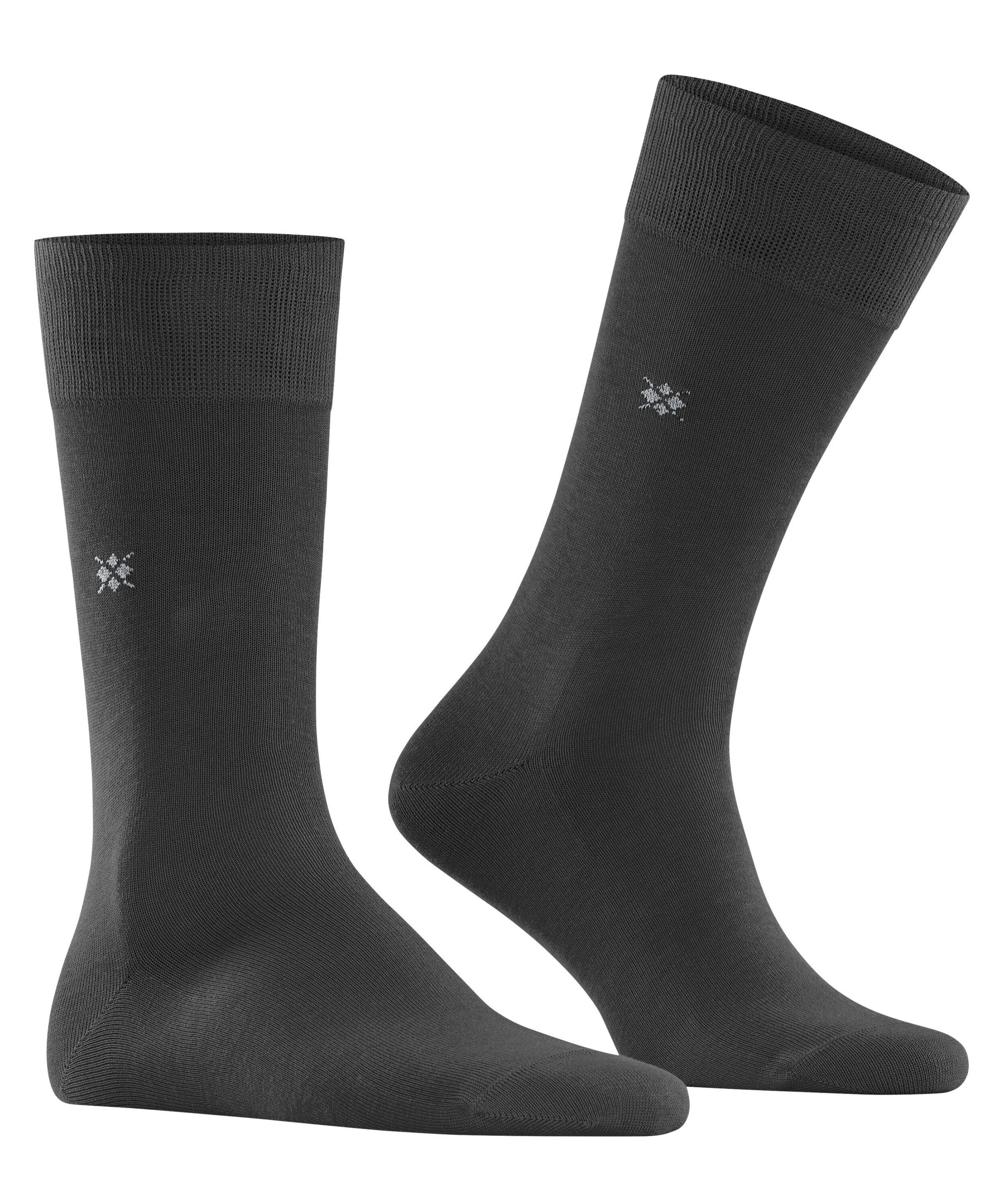 Burlington Socken »Dublin« unifarben, Einheitsgröße 40-46, Burlington-Logo