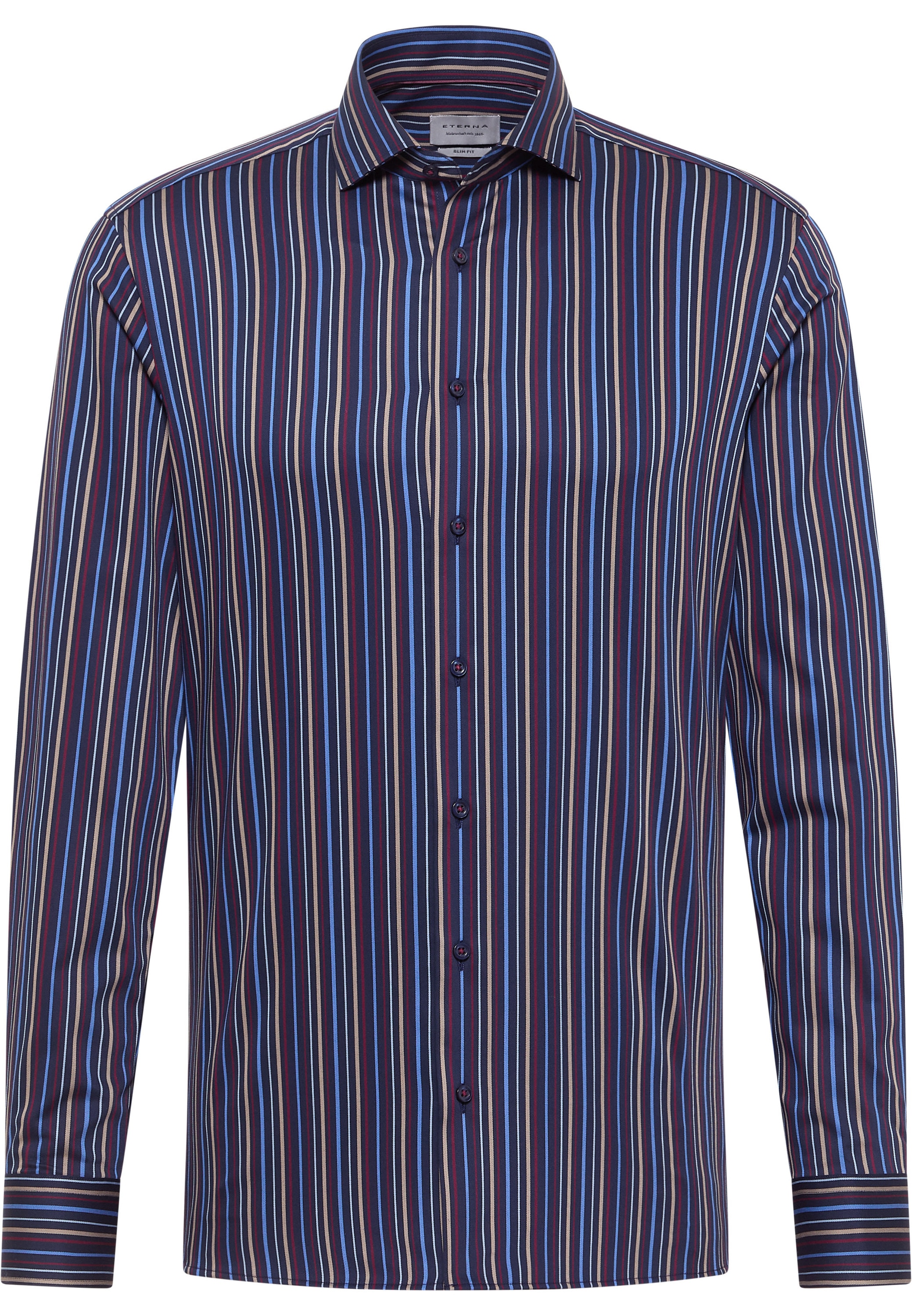 Eterna Langarmhemd »SLIM FIT«, NON IRON (bügelfrei)