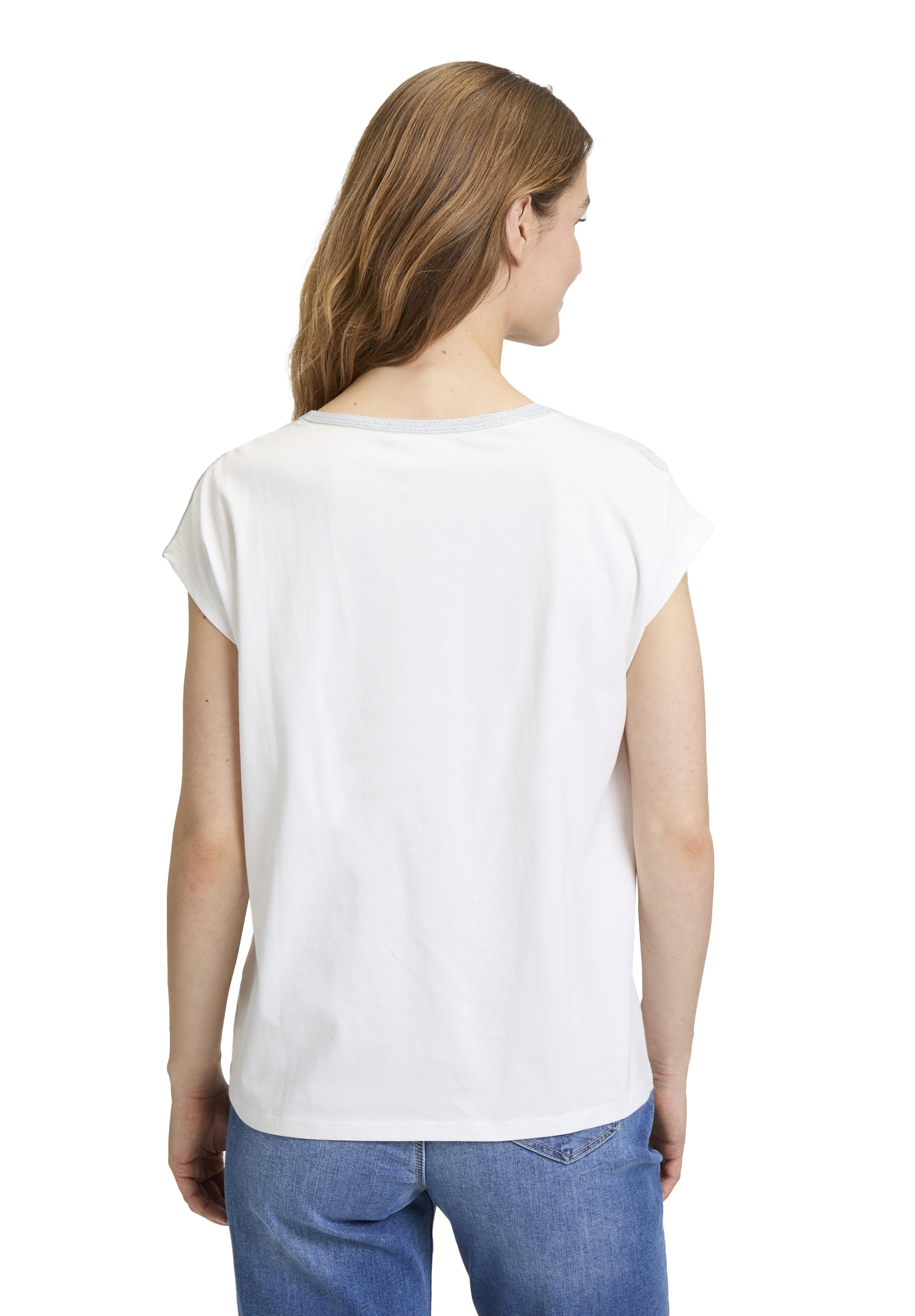 Cartoon Kurzarmshirt »Rundhals-Shirt mit Placement«