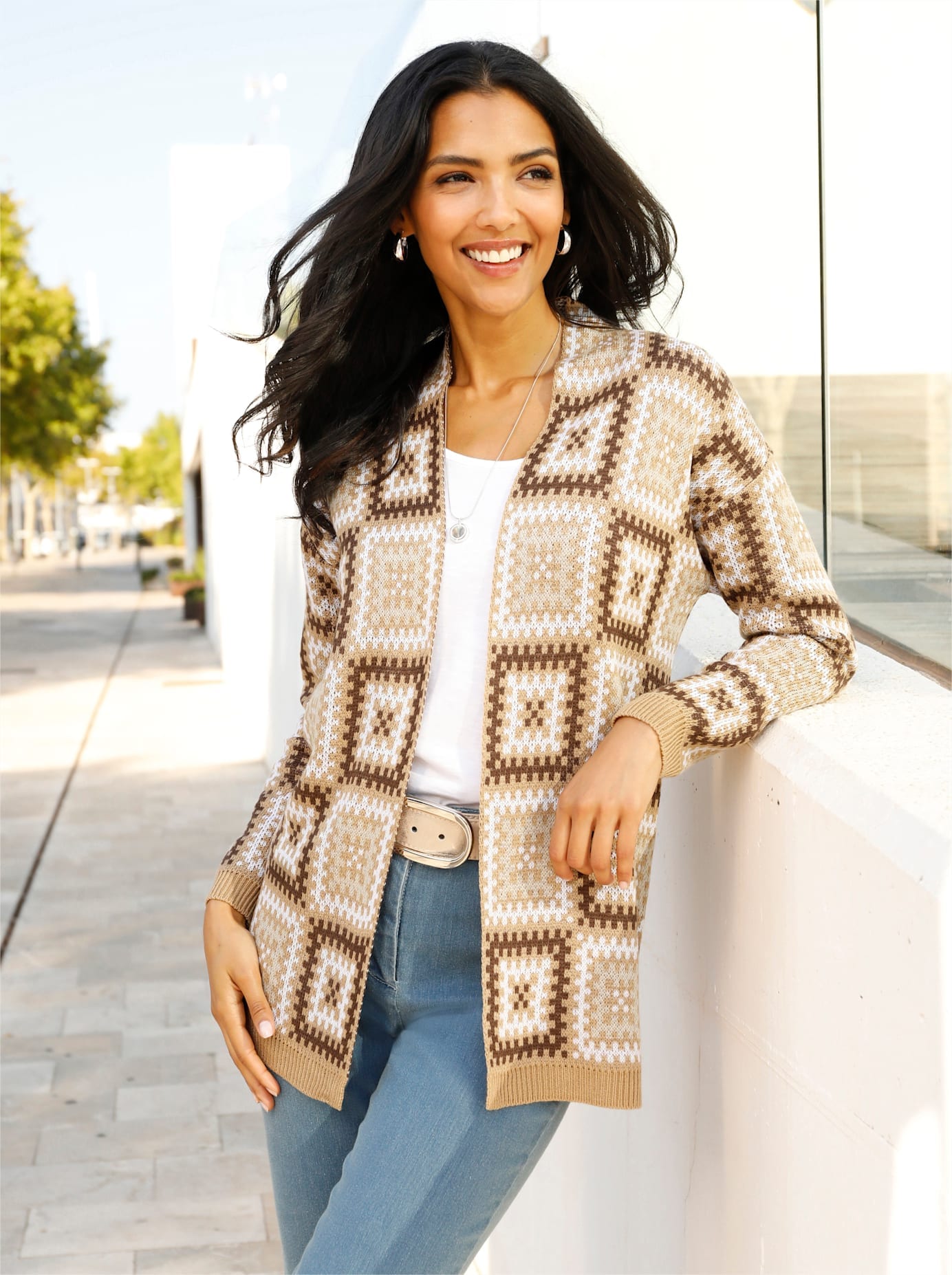 Classic Basics Strickjacke