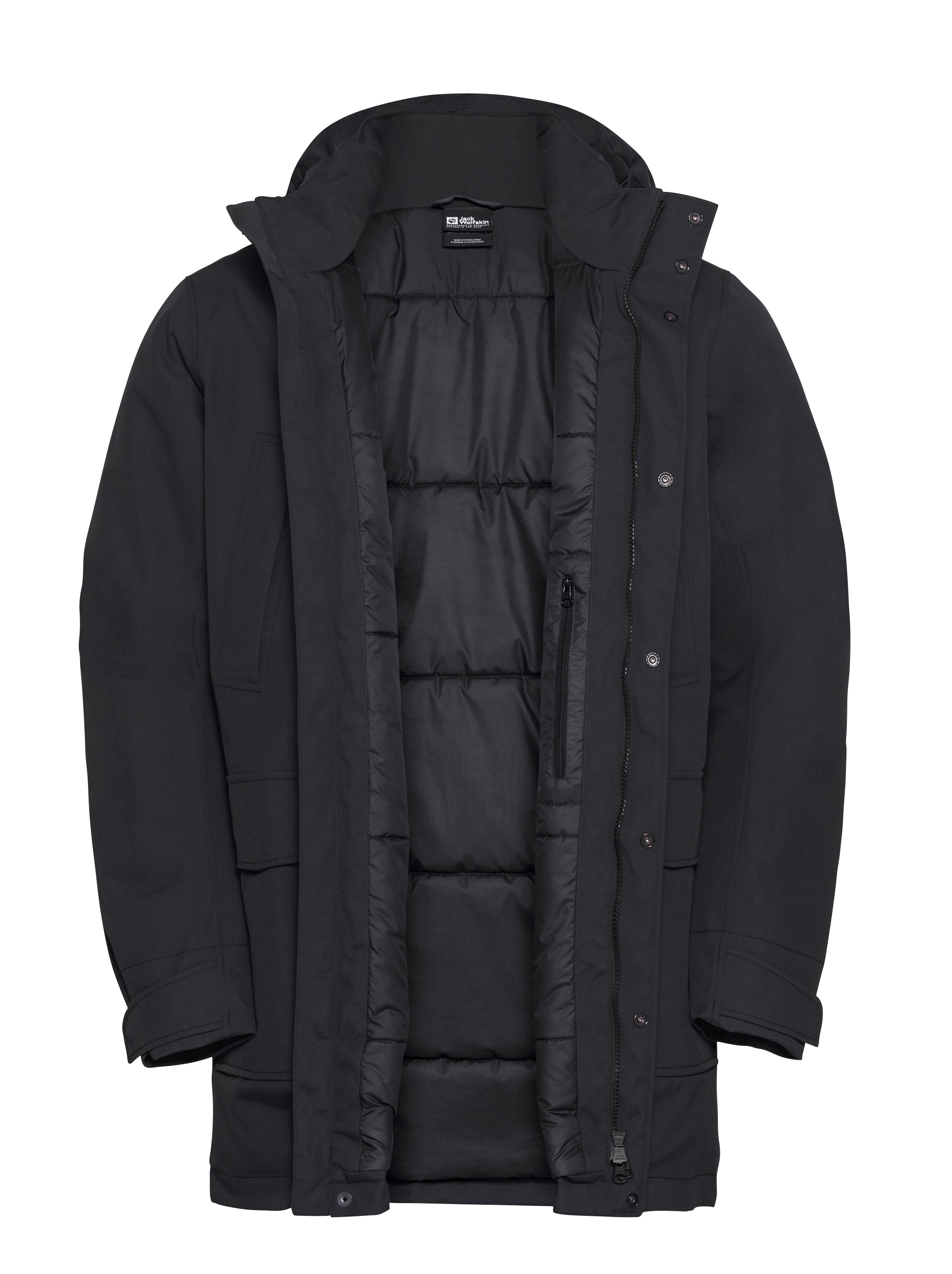 Jack Wolfskin Daunenjacke »CANYON SHIELD PARKA M«, Winddicht, atmungsaktiv, Übergangsjacke