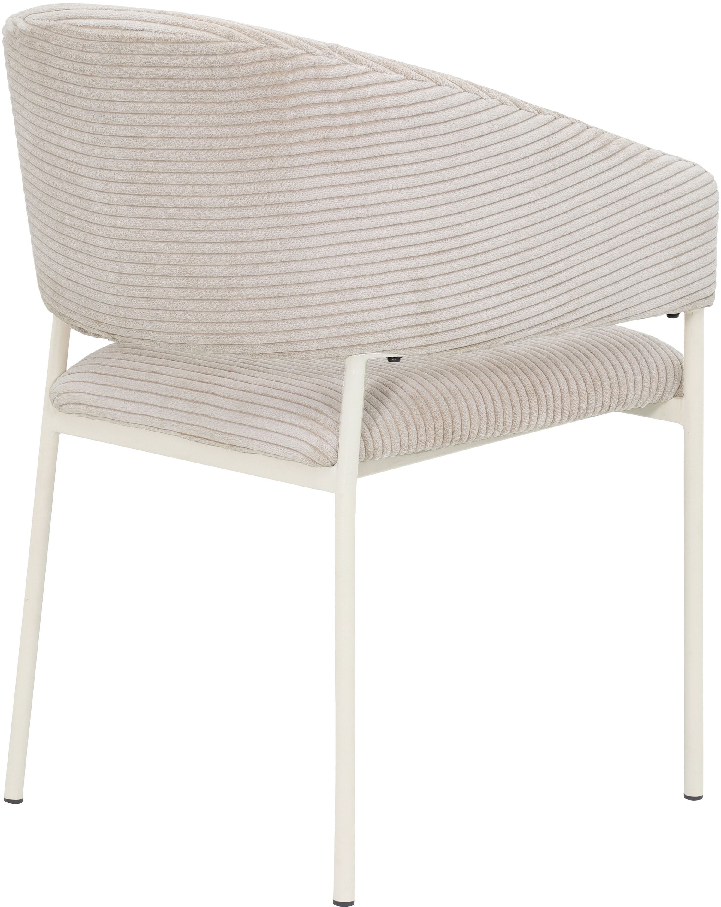 TOM TAILOR HOME Armlehnstuhl »EMBRACE ARMCHAIR«, (Set), 2 St., Breitcord, Esszimmerstuhl, mit Armlehnen, 4-Fußgestell, Rückenausschnitt