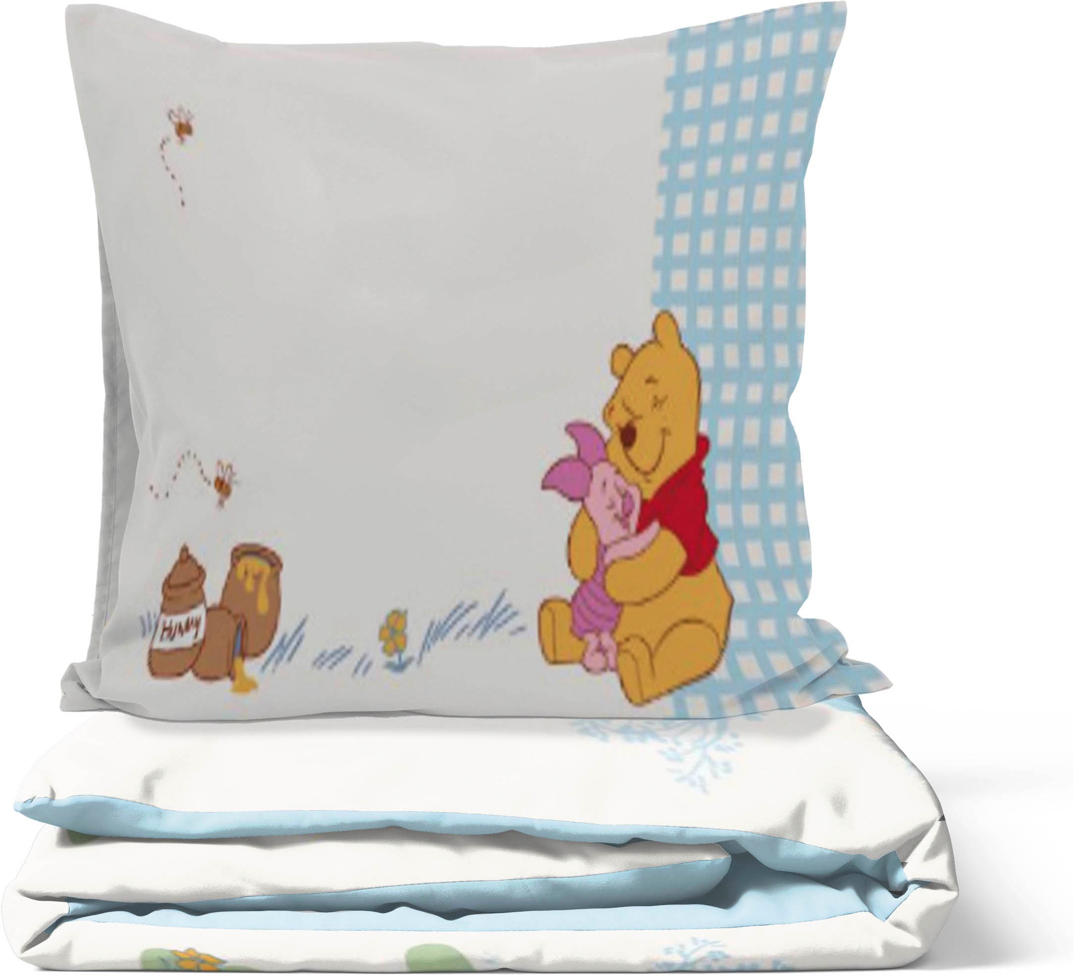 Disney Kinderbettwäsche »Winnie The Pooh Party« 2 100% Baumwolle