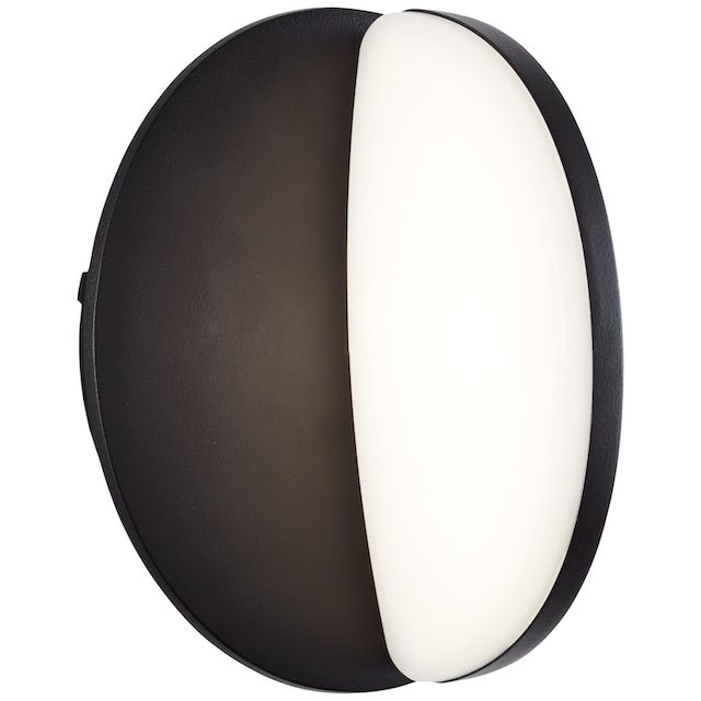 Brilliant LED Wandleuchte »Soare«, 2000 lm, Ø 18,5 cm, Metall/Kunststoff,  schwarz/weiß kaufen bei OTTO