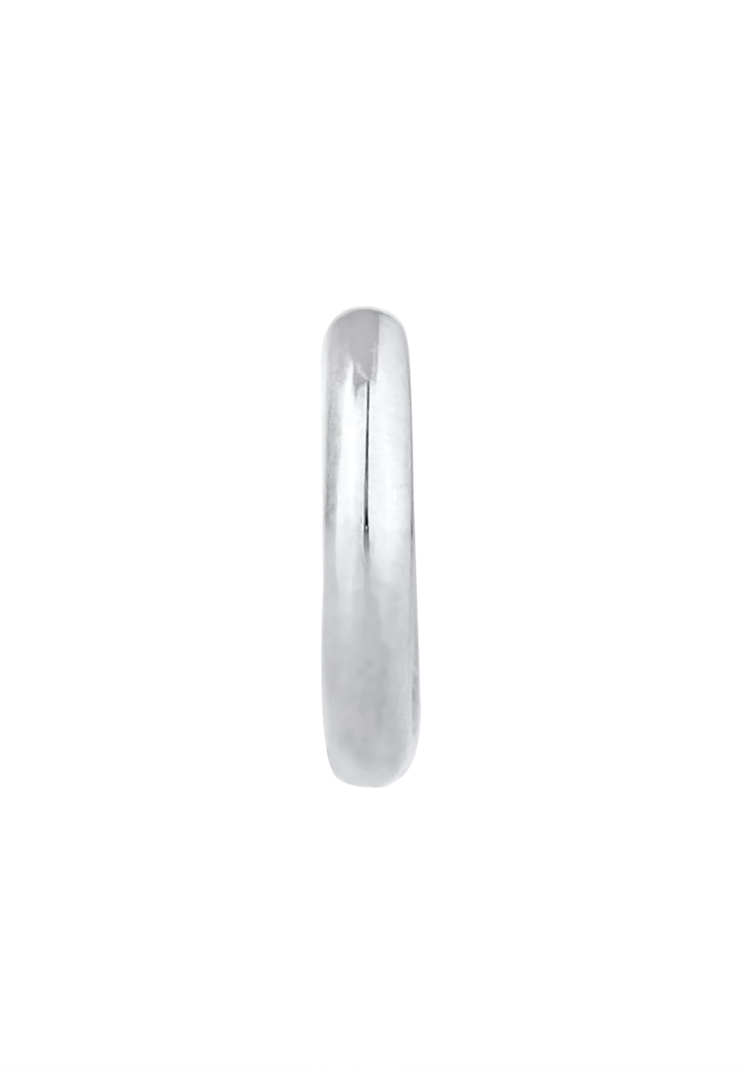 Elli Ohrklemme »Ohrringe Earcuff Single Rund Basic 925 Silber«