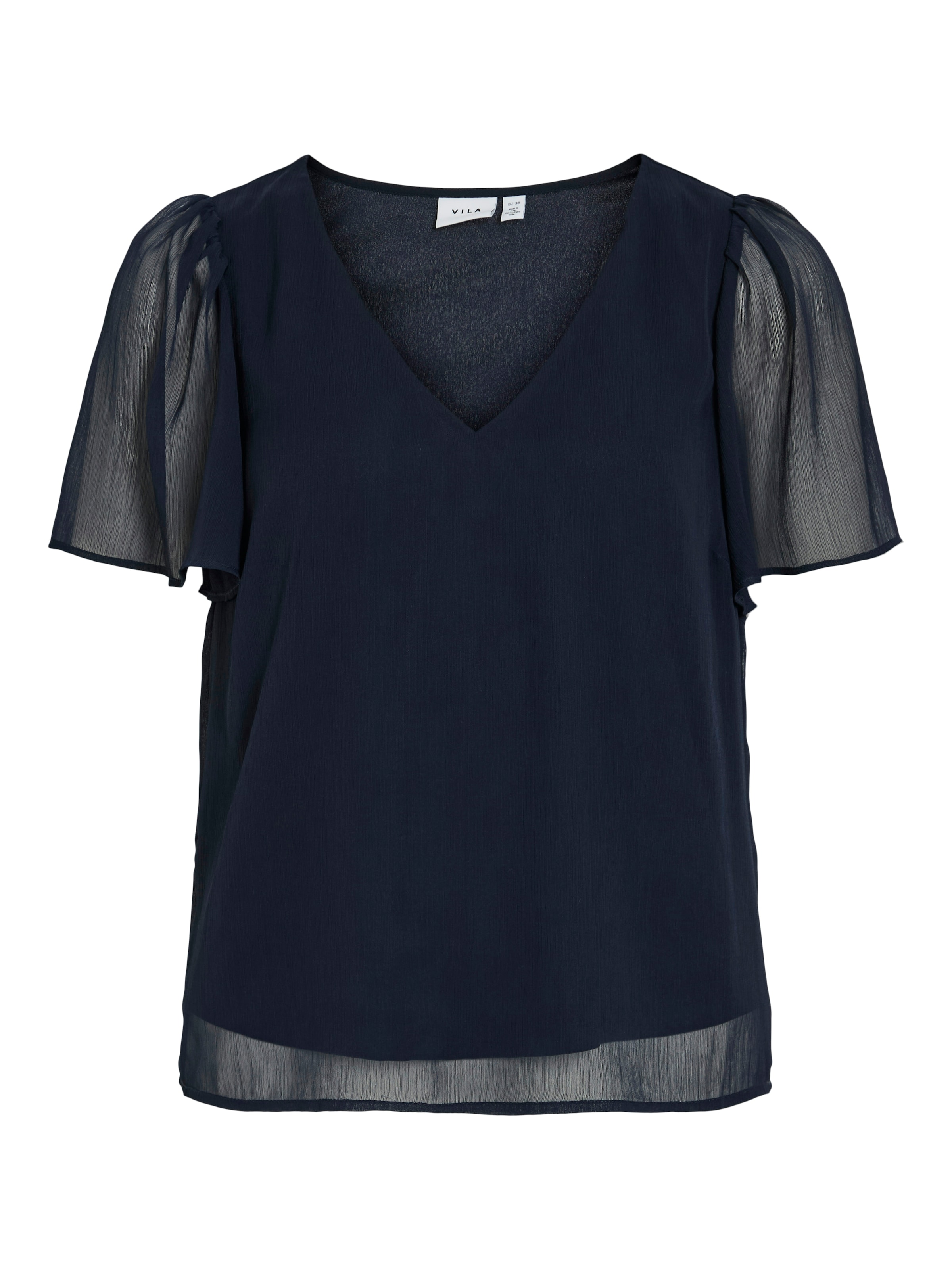 Vila T-Shirt »VIFALIA V-NECK S/S TOP - NOOS«