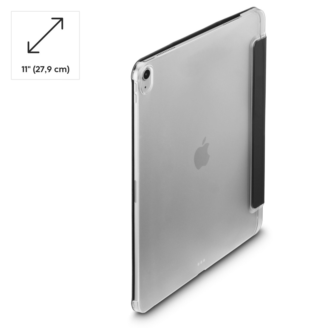 Hama Tablet-Hülle »Tablet-Hülle mit Standfunktion für Apple iPad Air 11 Zoll« Tablet Stifthalter, Standfunktion, transparentes Backcover, Magnetverschluss