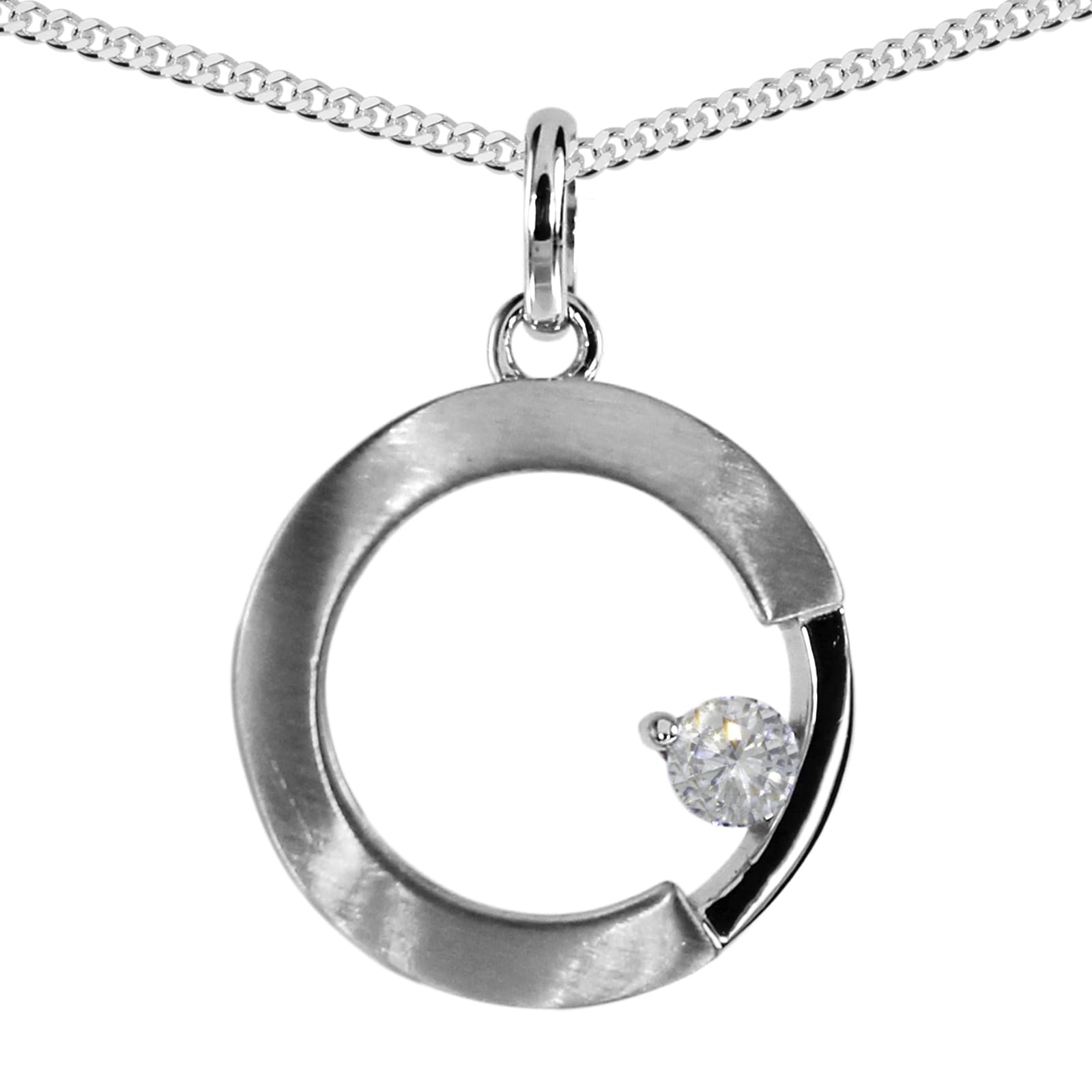 OSTSEE-SCHMUCK Kette mit Anhänger »- Adele - Silber 925/000 - Zirkonia«