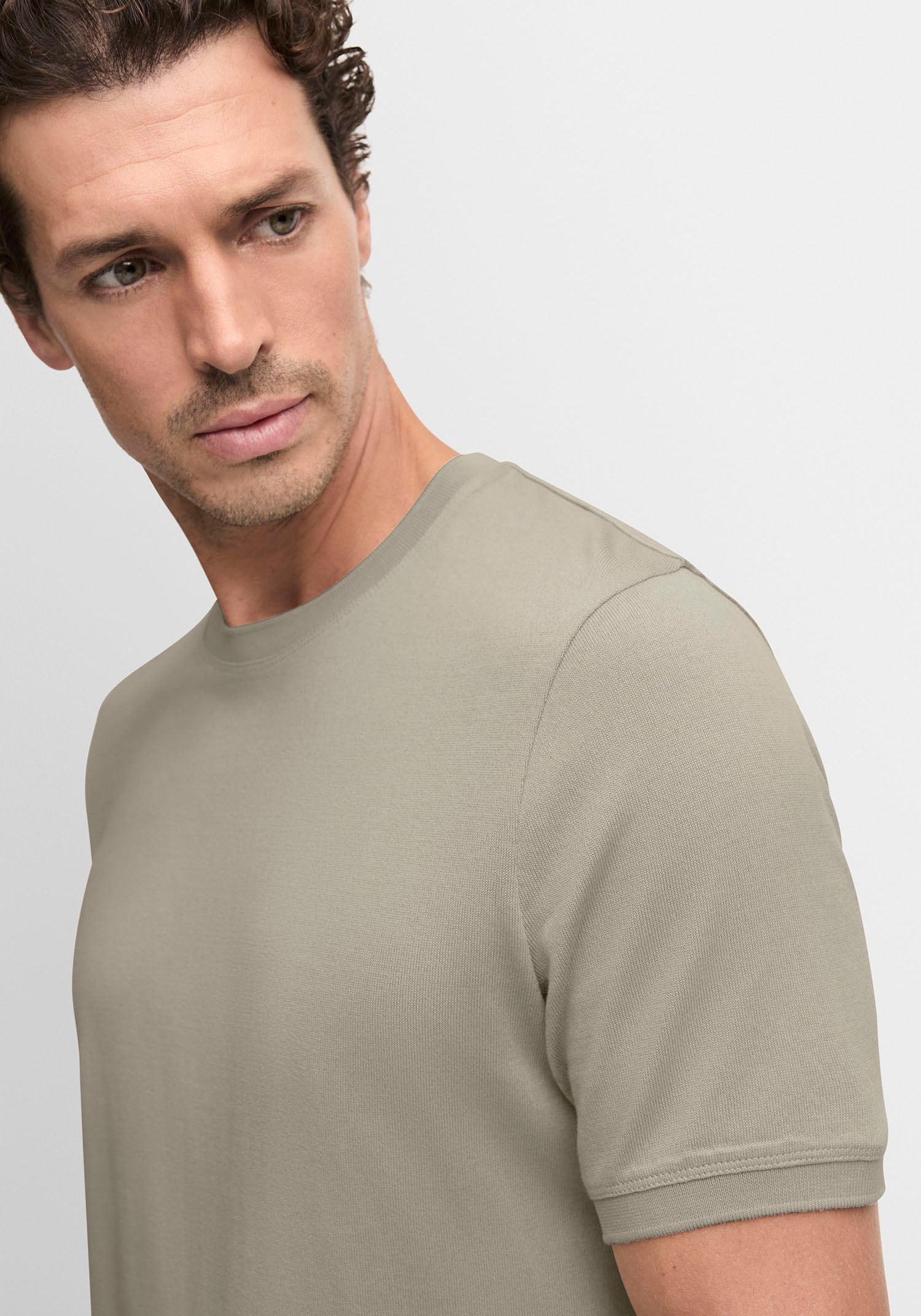 Cinque T-Shirt »CIBADI« Rundhalsausschnitt, Regular Fit