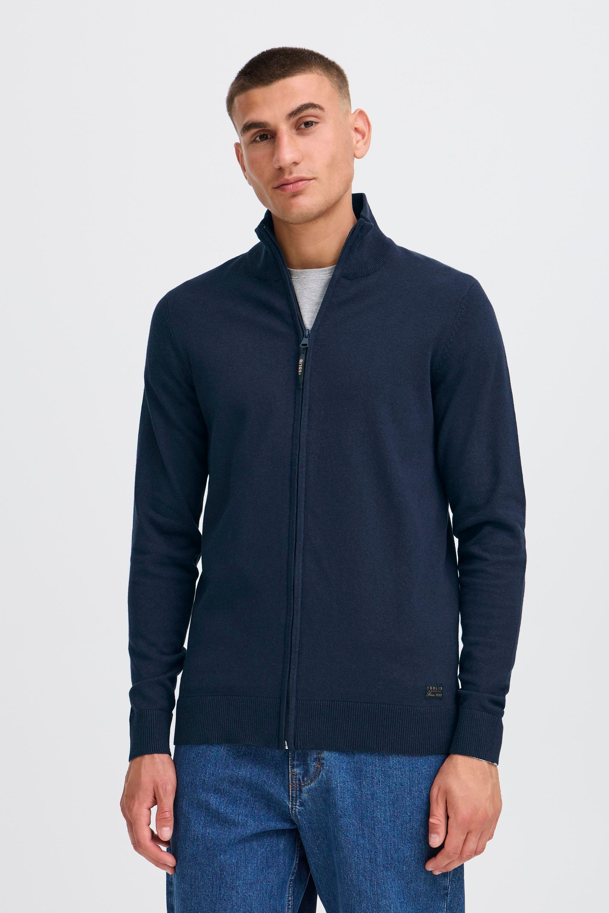 !Solid Strickjacke »Trainingsjacke SDAKALAS«