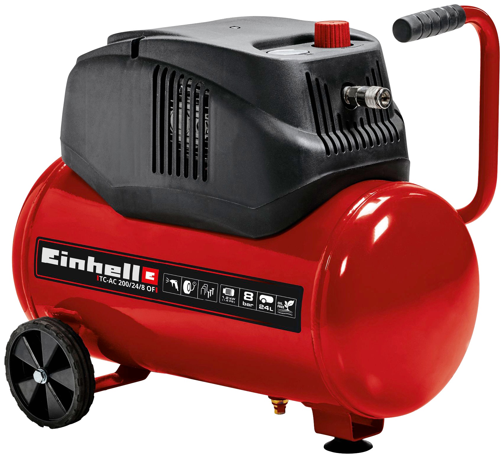 Einhell Kompressor »TC-AC 200/24/8 OF«, (1 tlg.)
