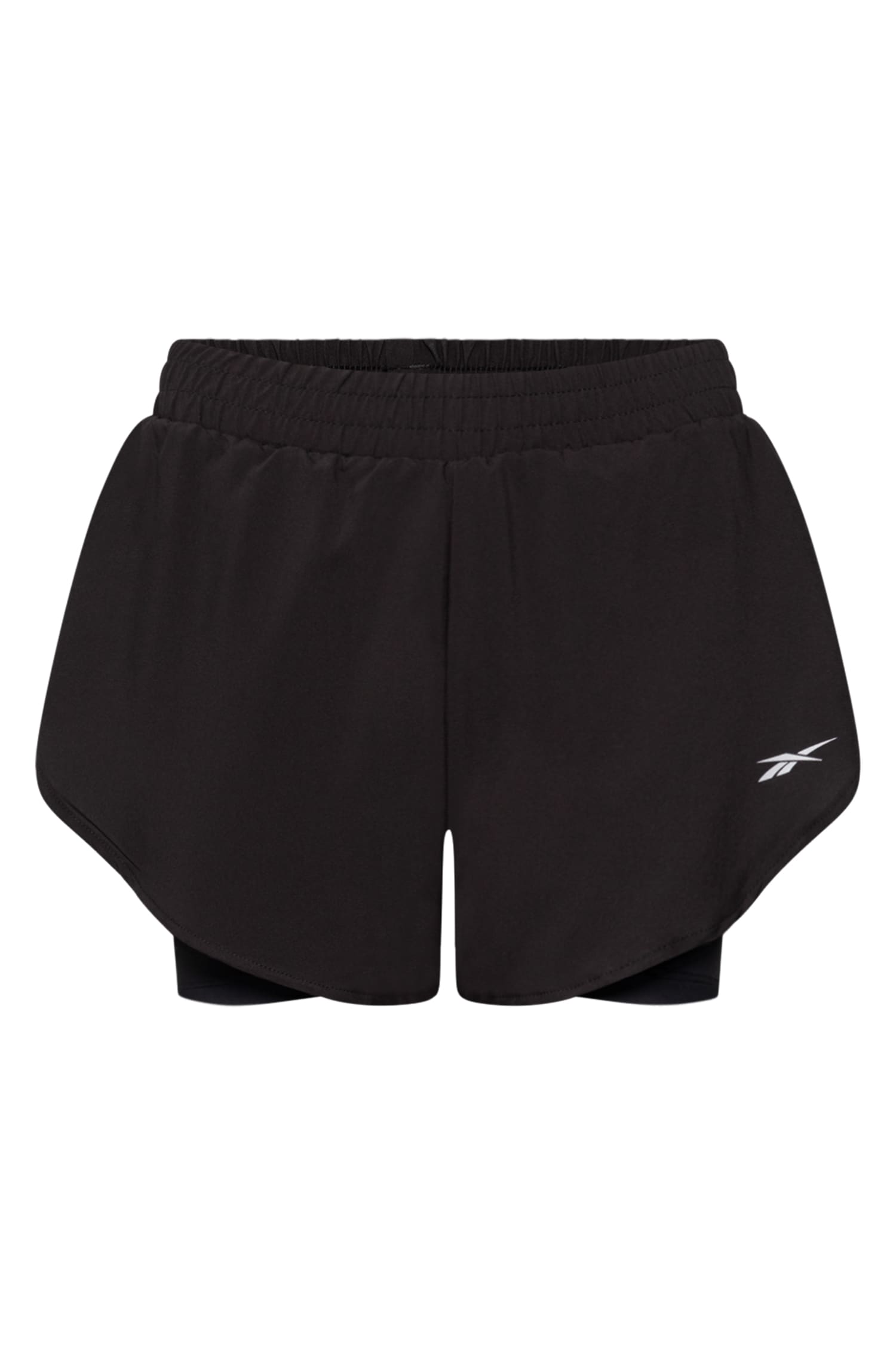 Reebok Laufshorts »ID RUNNING 3" 2-IN-1 SHORTS«  2-in-1-Design, aus Polyester, mit Elasthan