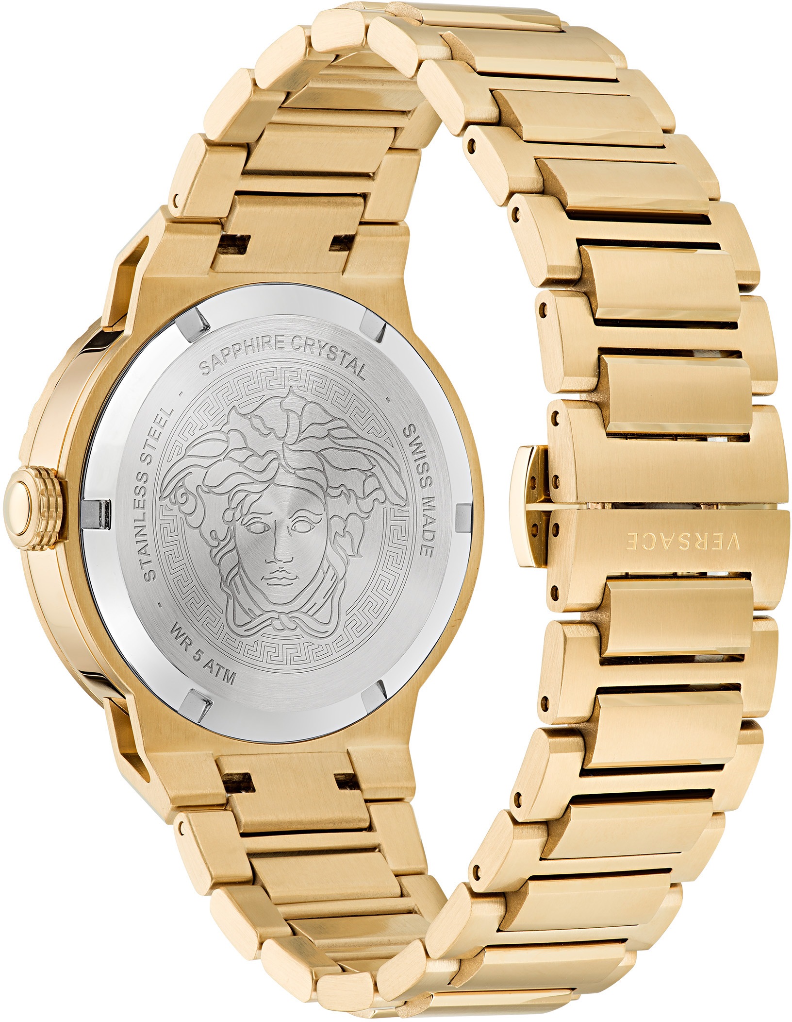 Versace Quarzuhr »MEDUSA INFINITE, VE3F00522«, Armbanduhr, Damenuhr, Saphirglas, Swiss Made, analog