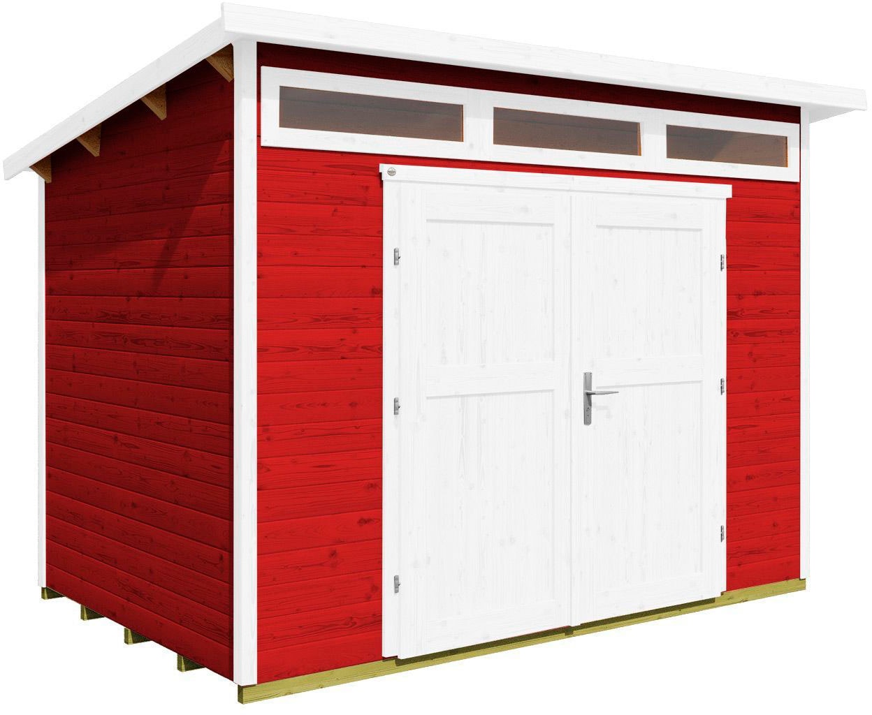 Weka Gartenhaus »264 Gr. 3, 21 mm, schwedenrot« in rot