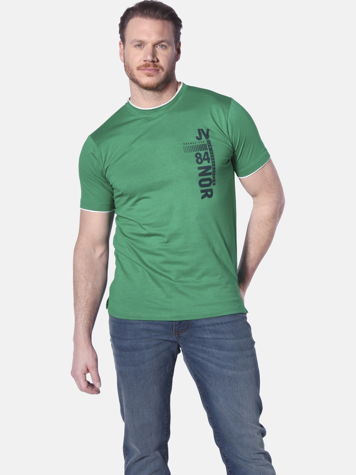 Jan Vanderstorm T-Shirt »T-Shirt FLEMMING«