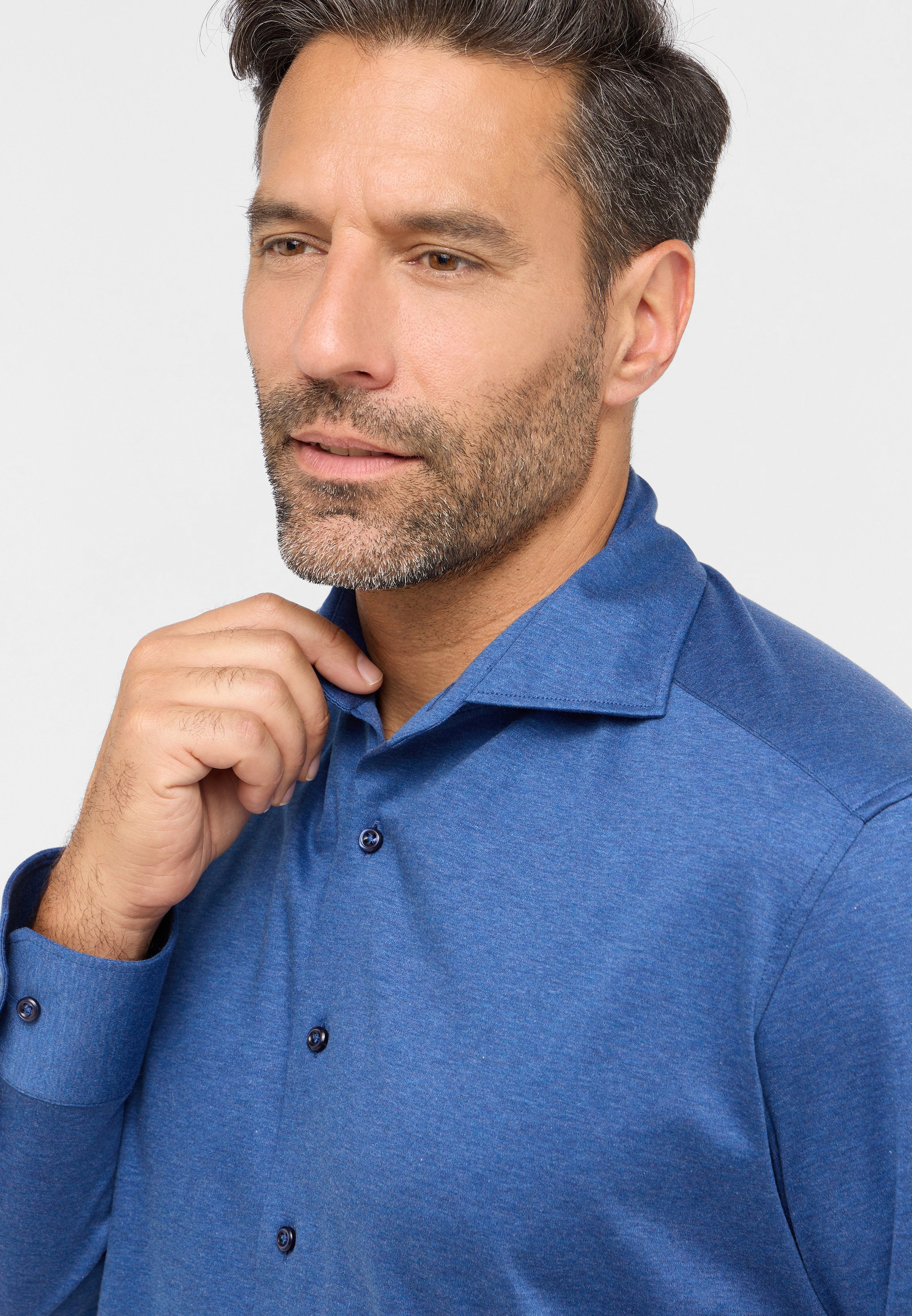 Eterna Langarmhemd »COMFORT FIT«, NON IRON (bügelfrei)