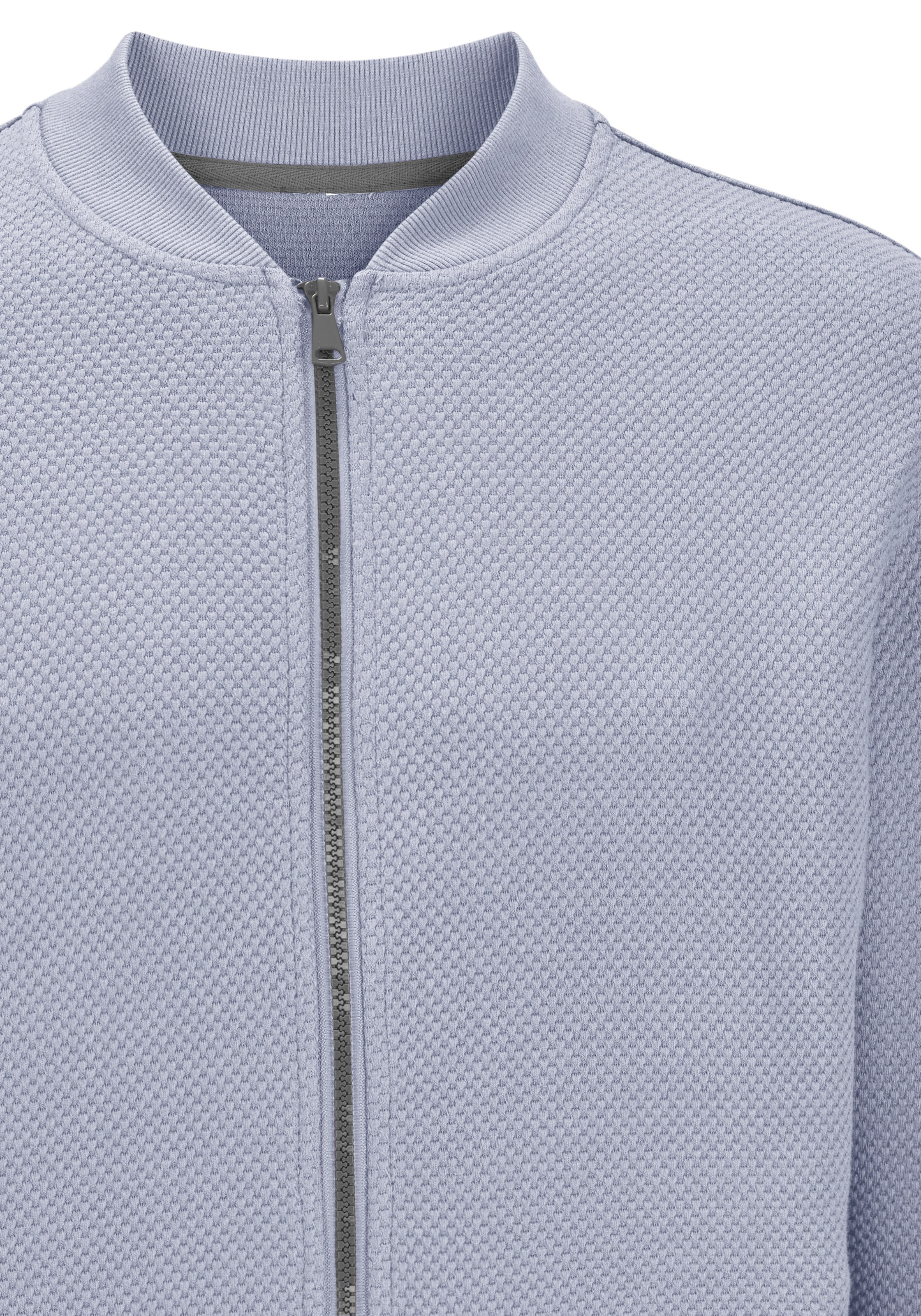 John Devin Sweatjacke »aus Struktur-Qualität« aus Struktur-Qualität