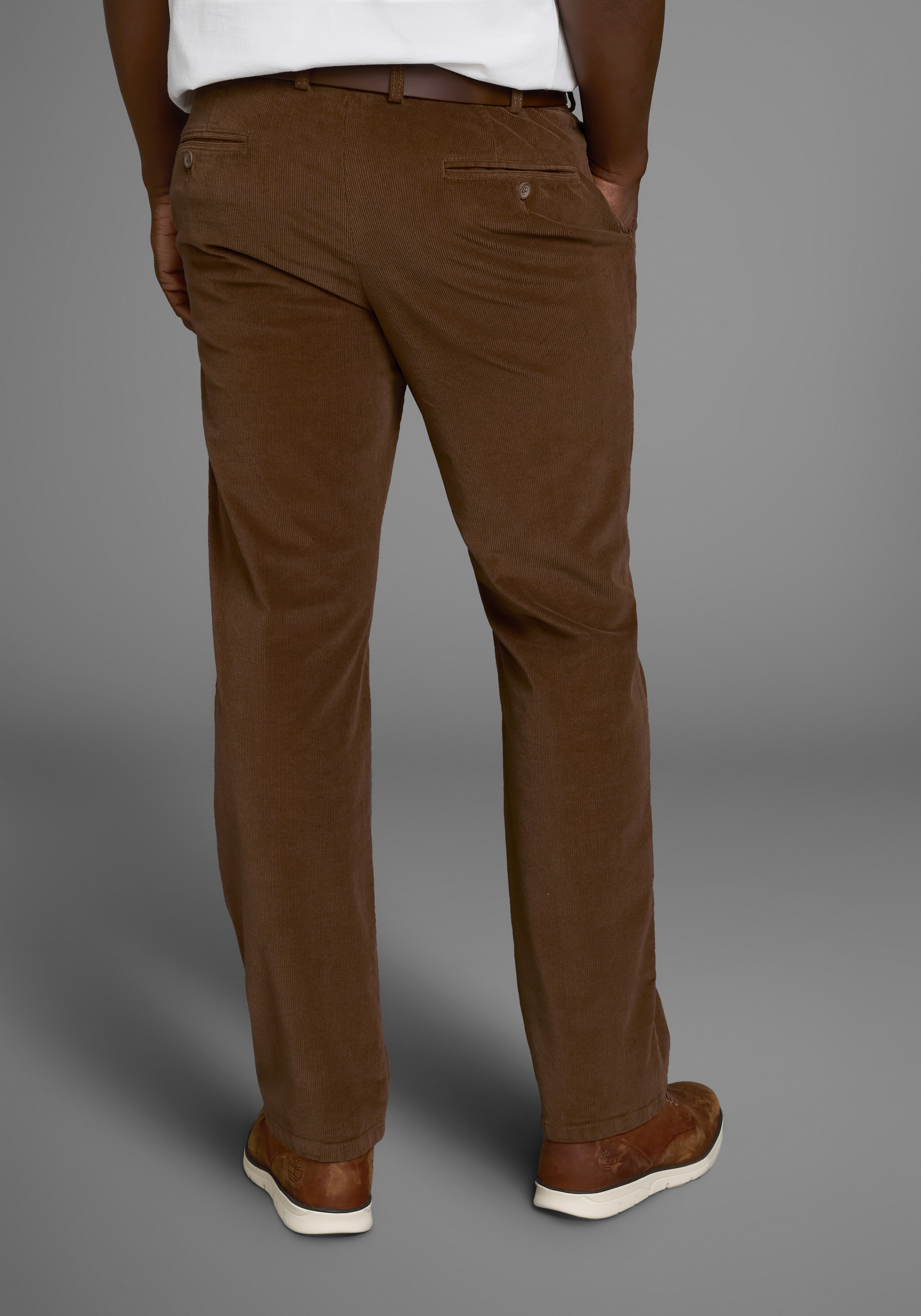 Man's World Dehnbund-Hose »aus Cord«, mit Stretchbund