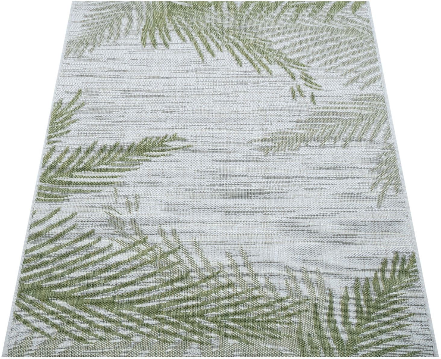 Paco Home Teppich »Kuba 126«, OTTO Outdoor Blätter, bestellen bei Wohnzimmer In- Motiv und rechteckig, geeignet, Flachgewebe