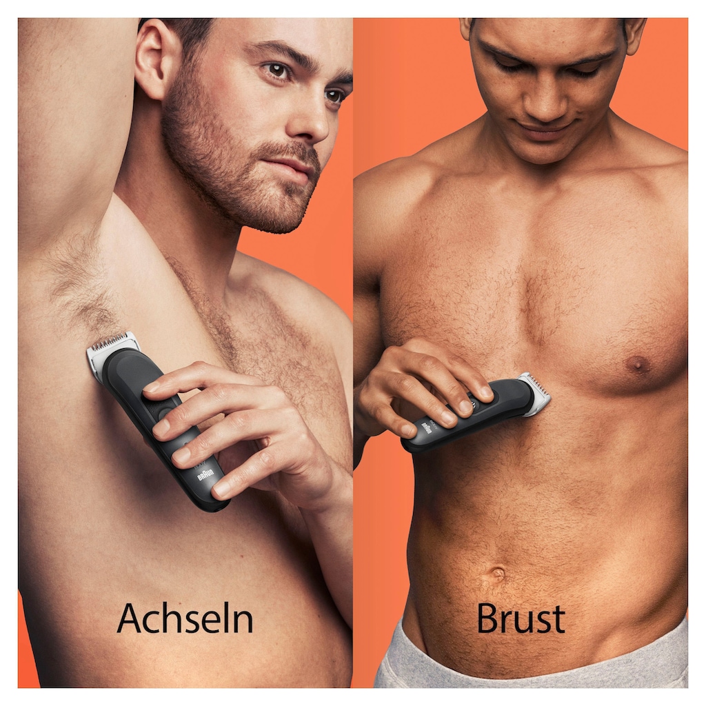 Braun Haarschneider »Bodygroomer BG3340«, 3 Aufsätze