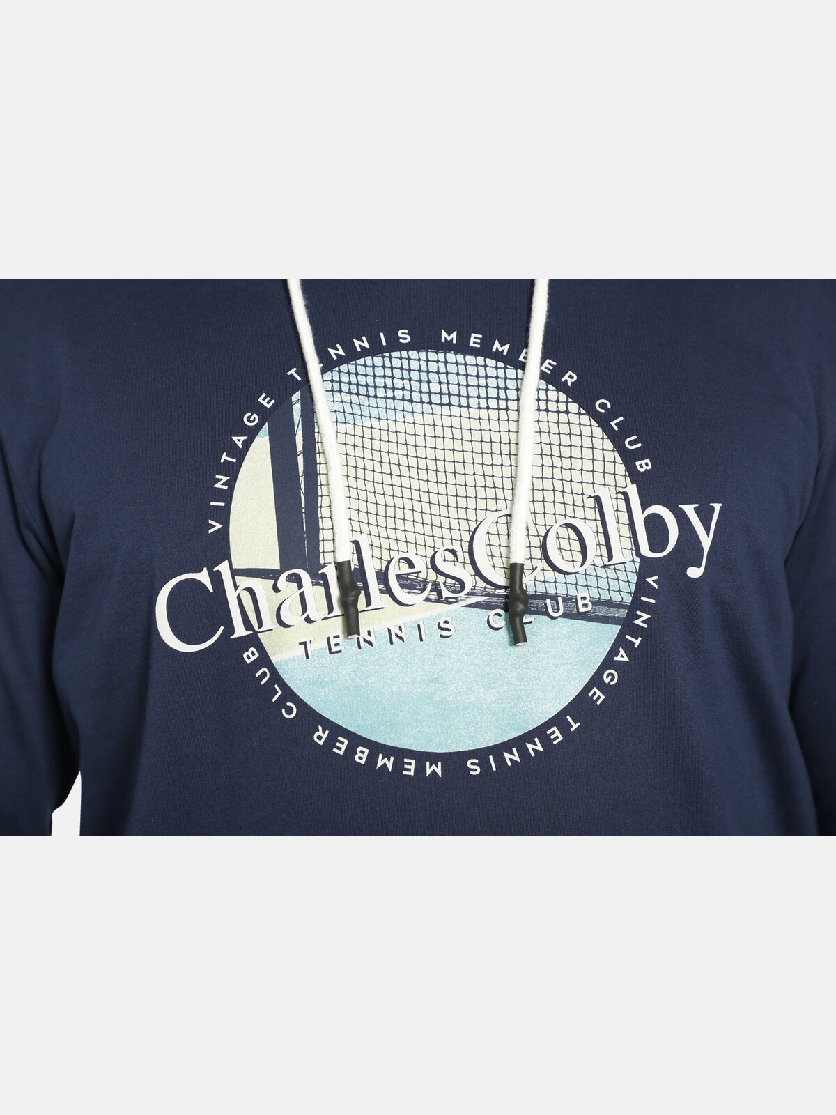Charles Colby Kapuzensweatshirt »Sweatshirt EARL COLUM«, (1 tlg.), +Fit Kollektion Kontrastkapuze