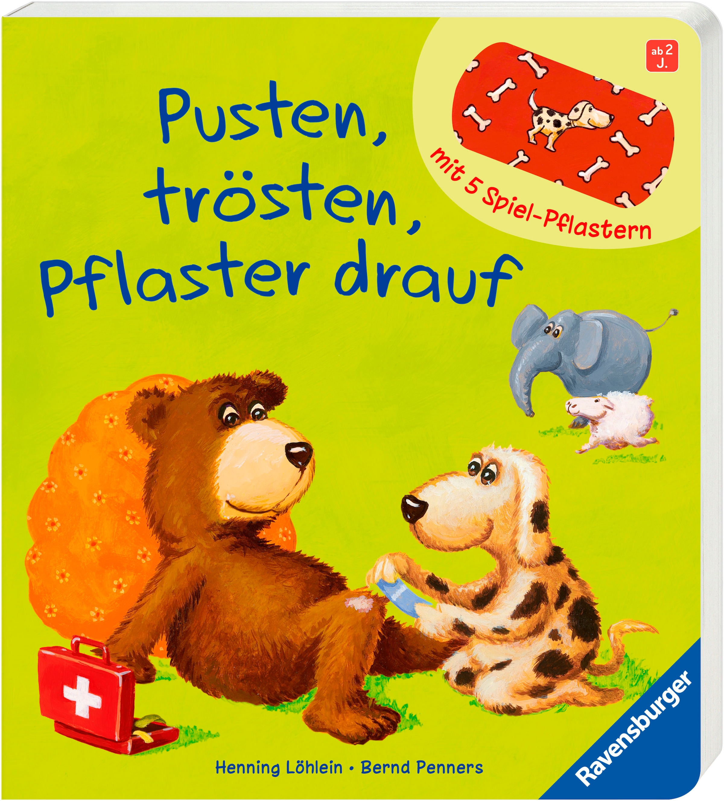 Buch »Pappbilderbuch, Pusten, trösten, Pflaster drauf!«