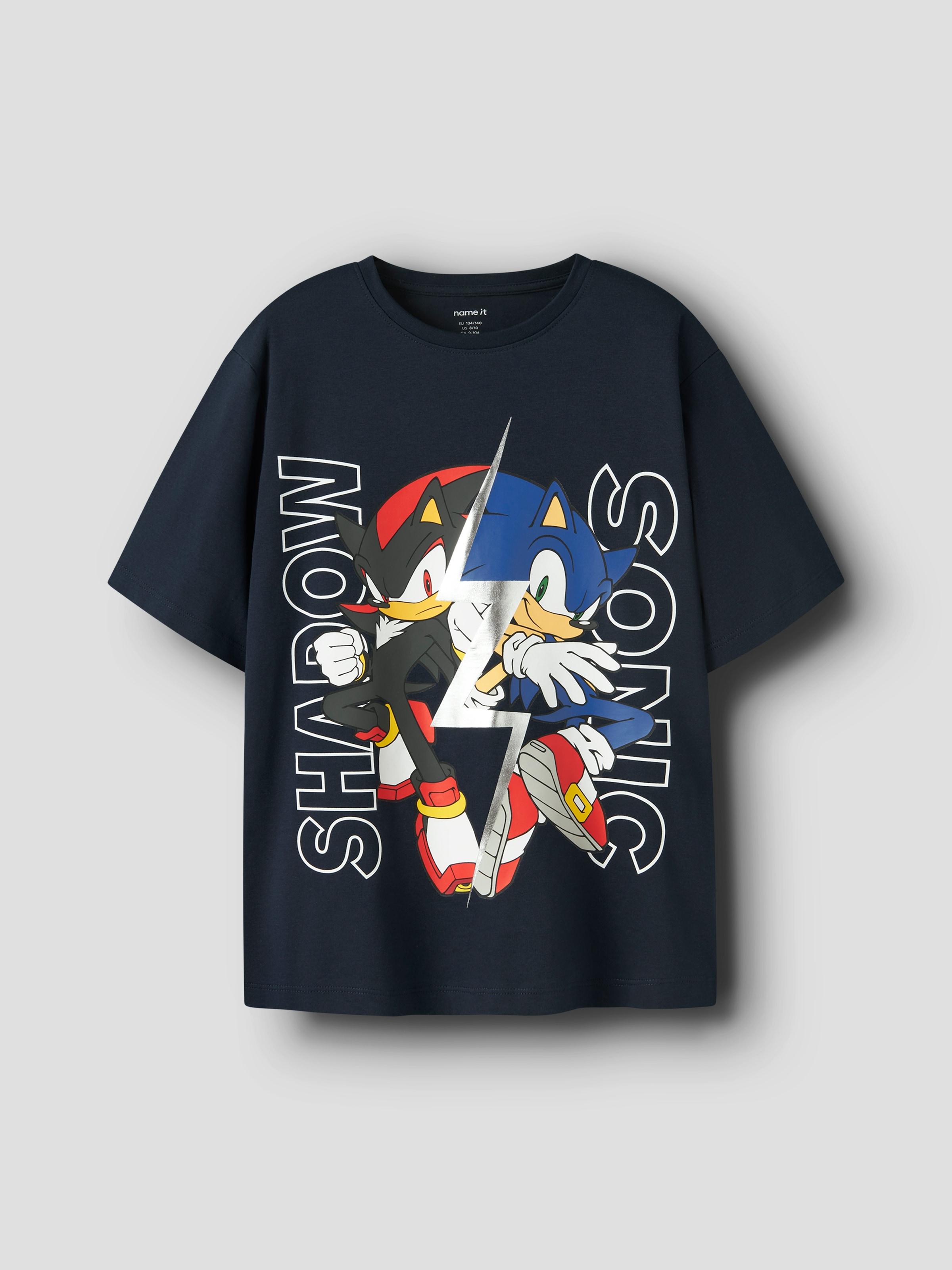 Name It T-Shirt »NKMJULLE SONIC SS NREG TOP NOOS SKY« Baumwolle, regular fit