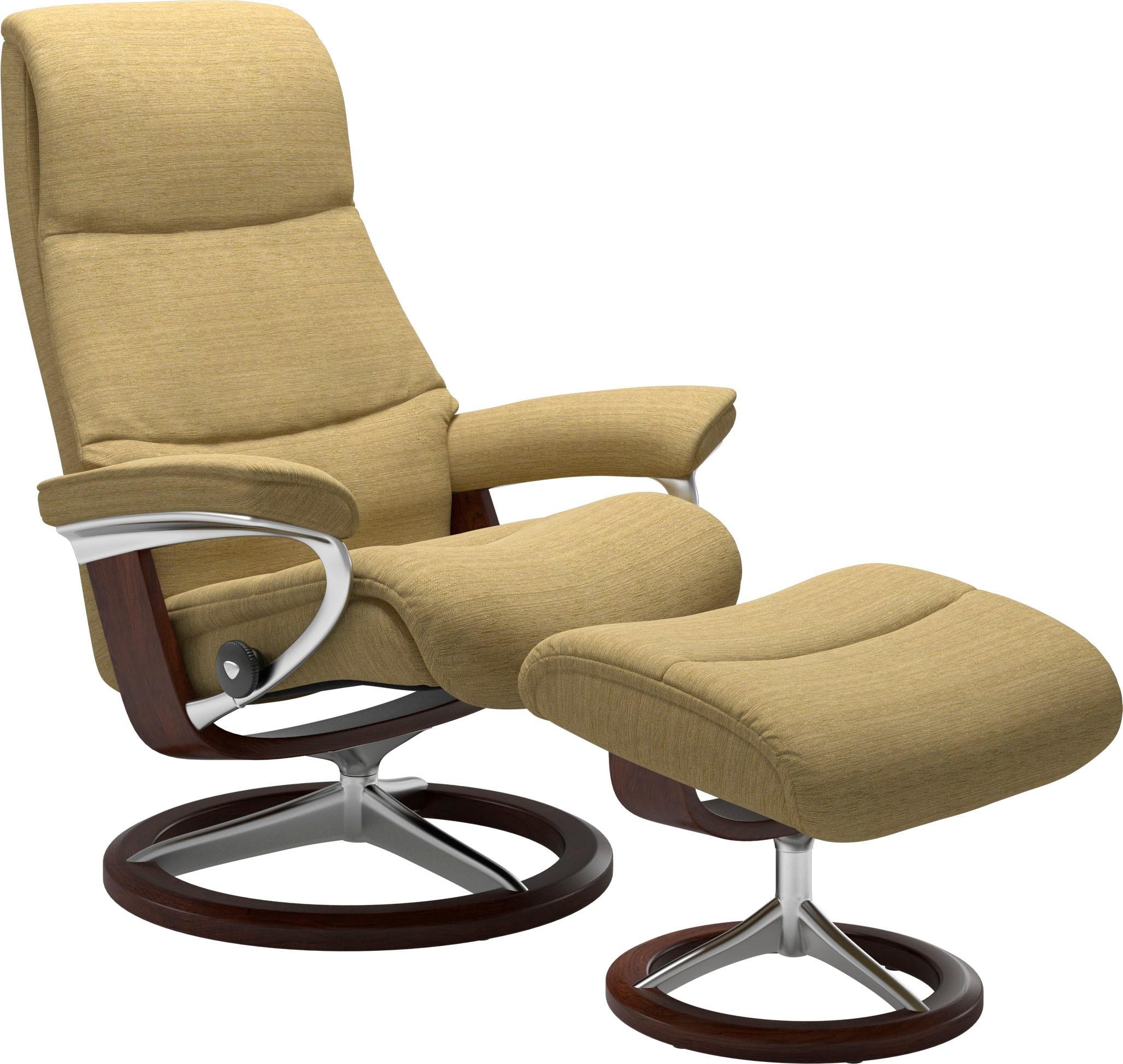 Stressless® Relaxsessel »View«, mit Signature Base, Größe S,Gestell Braun