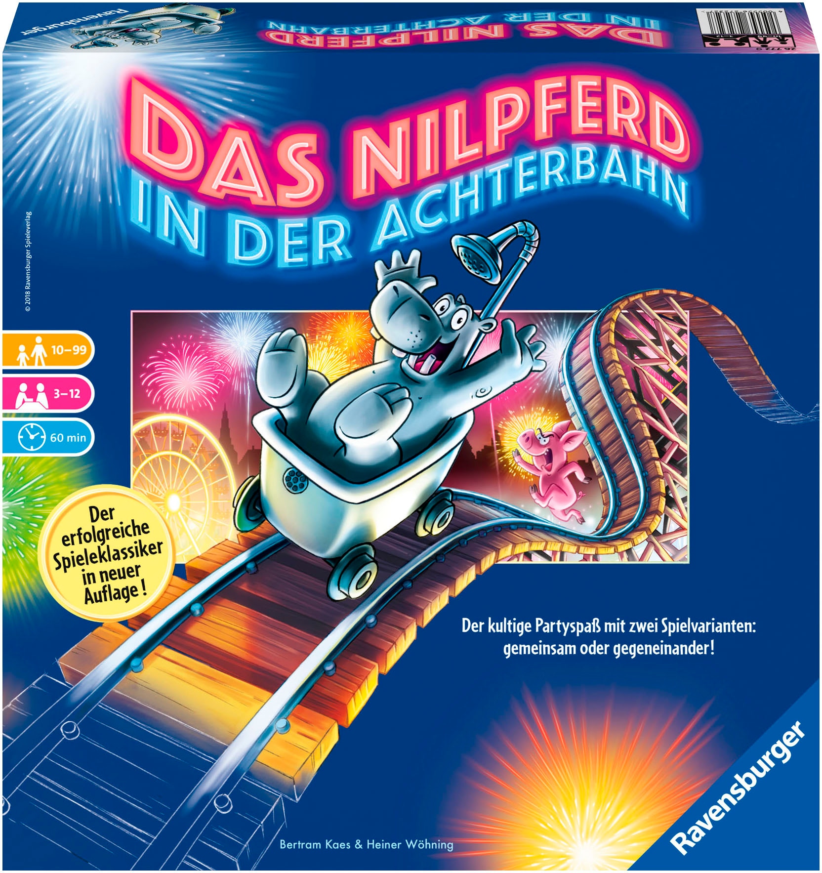Ravensburger Spiel »Das Nilpferd in der Achterbahn« Made in Europe