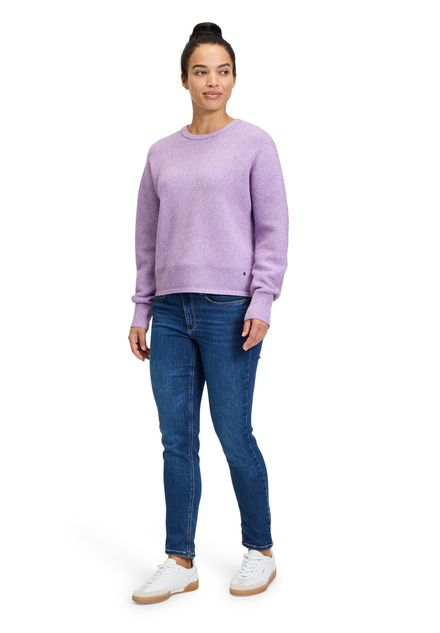 Betty&Co Strickpullover »Strickpullover mit Struktur«
