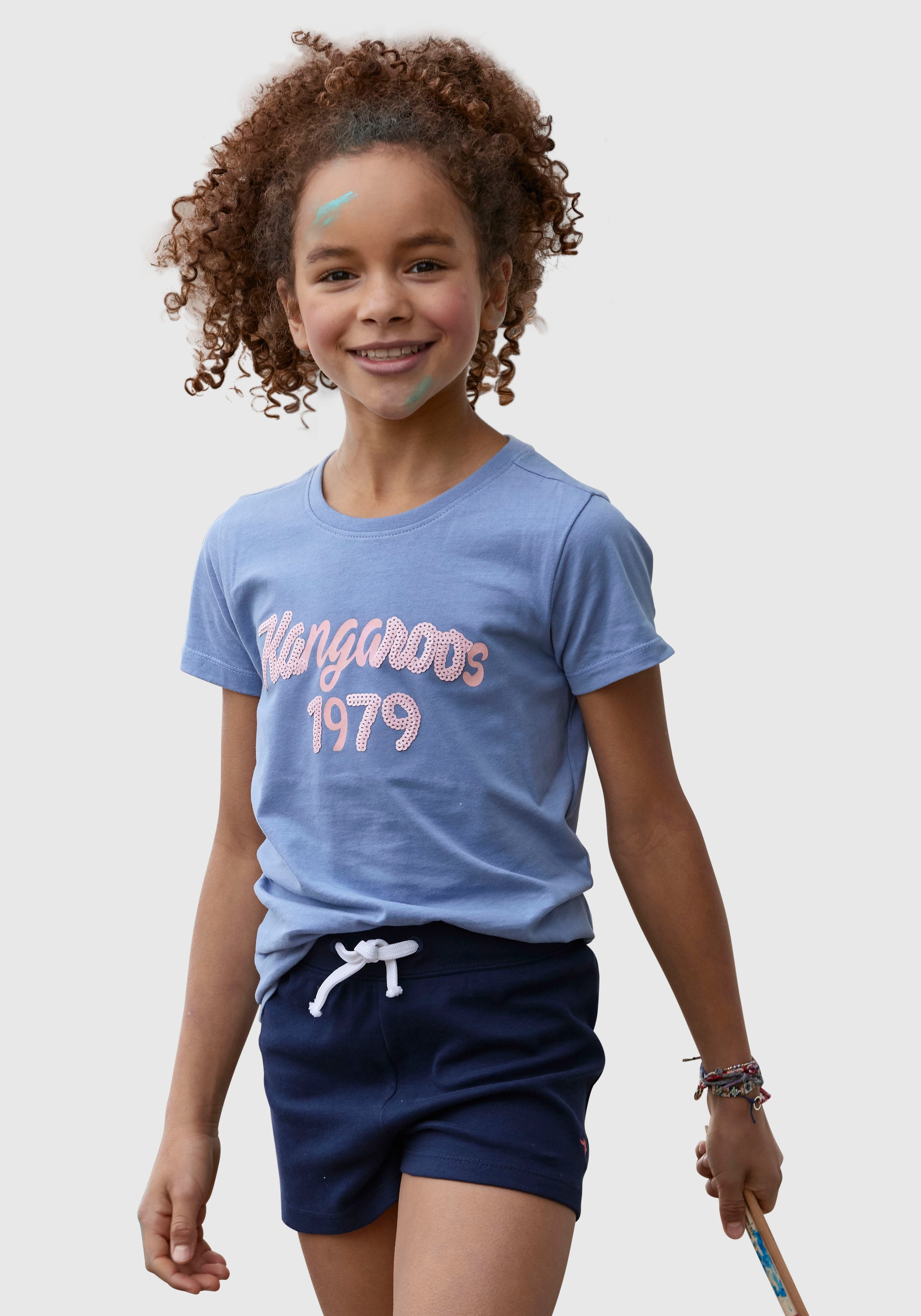 KangaROOS T-Shirt, mit Pailletten