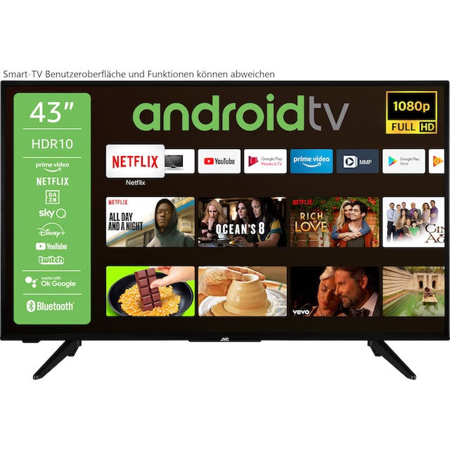 JVC LED-Fernseher »LT-43VAF3055«, 108 cm/43 Zoll, Full HD, Android TV jetzt  bei OTTO