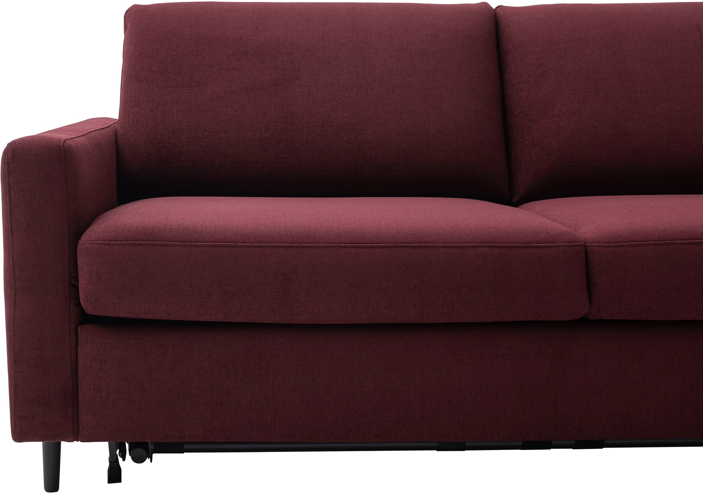 Home affaire Ecksofa »Calestra, Bezug Easy Care, Dauerschlaffunktion in 2 Qualitäten« L-Form, whlw. Kaltschaummatratze RG40 oder Premium RG55, in 3 Breiten