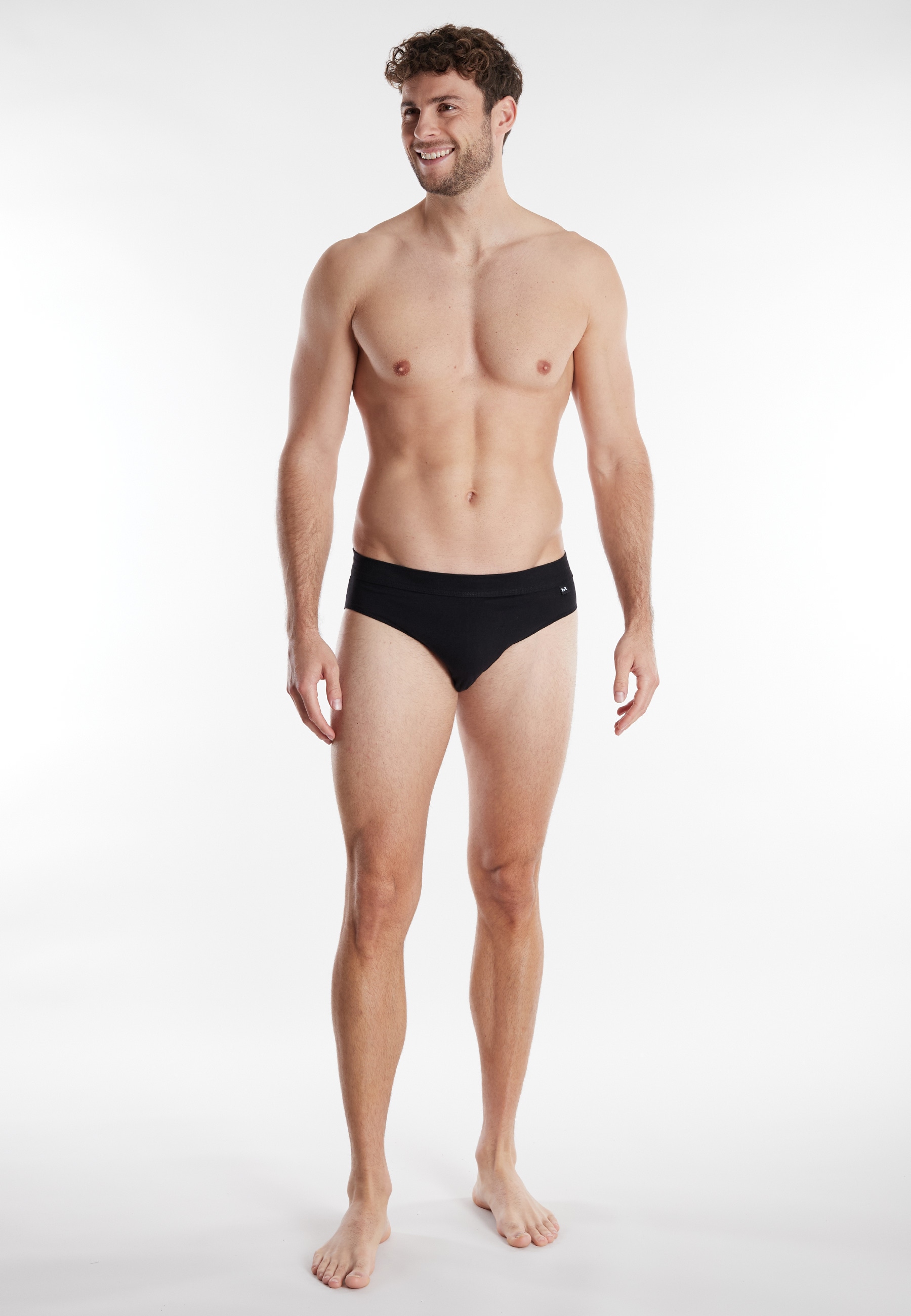 GÖTZBURG Slip »X-lastic« 2er-Pack,  basic, elastischer Bund, eng, weich, atmungsaktiv, Baumwollmix