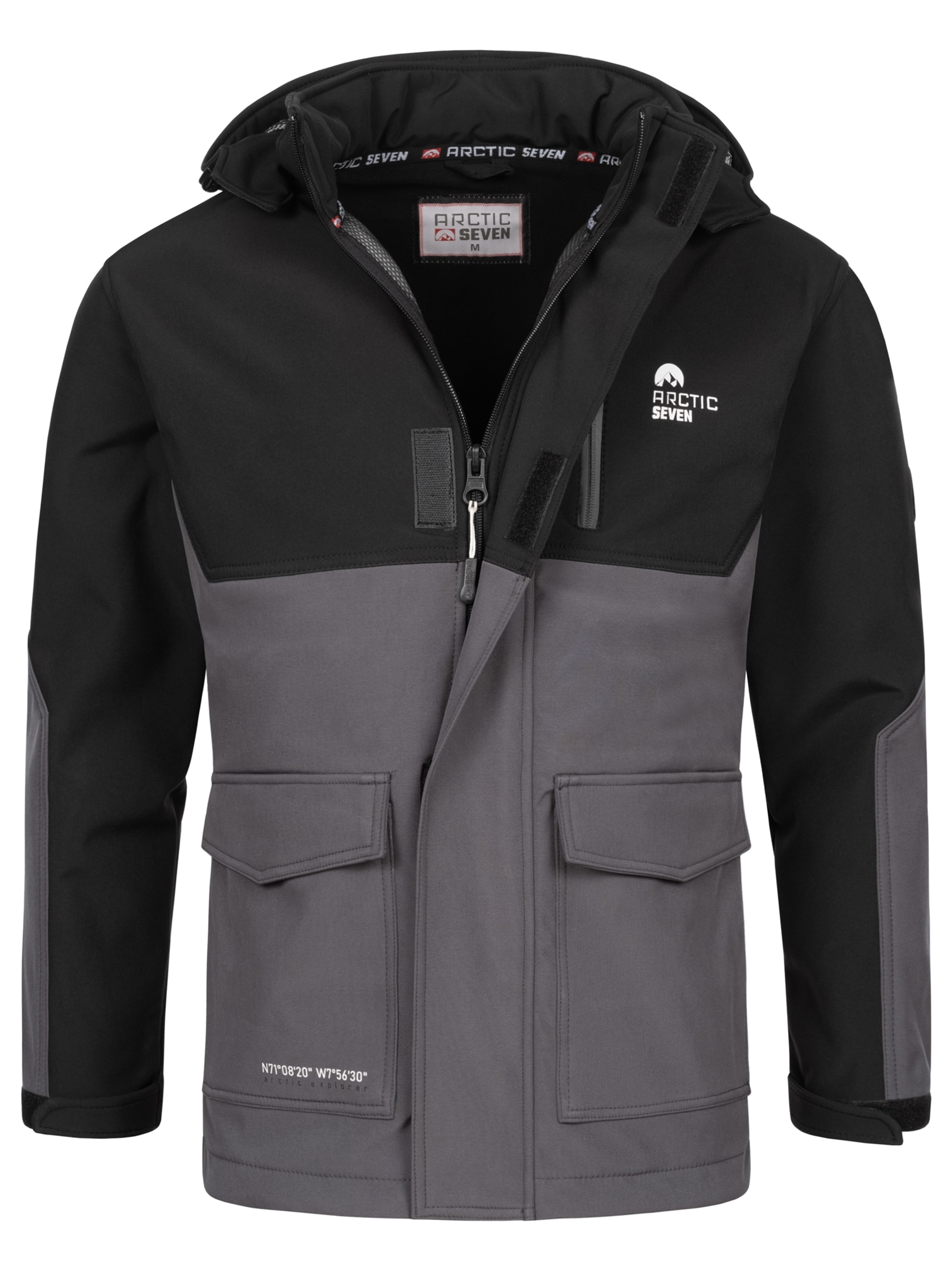 Arctic Seven Softshelljacke »Arctic Seven Herren Softshell Jacke AS303«