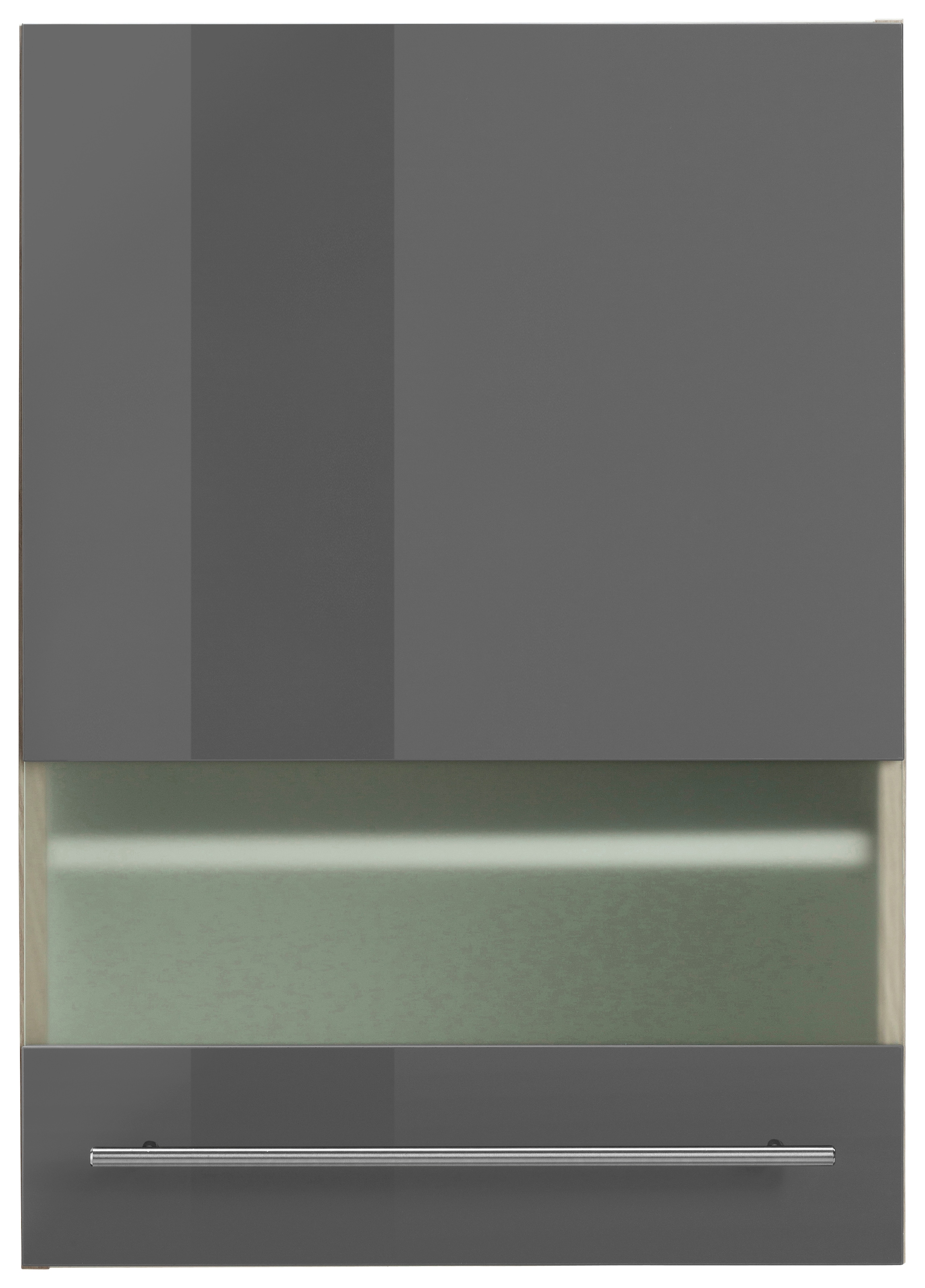 OPTIFIT Glashängeschrank »Bern« Breite 50 cm, Front mit Milchglas-Einsatz, mit Metallgriff