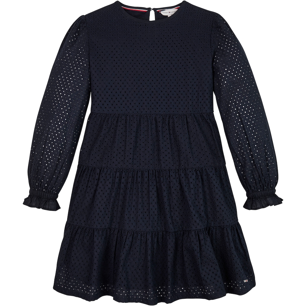 Tommy Hilfiger Volantkleid »BRODERIE ANGLAISE DRESS«