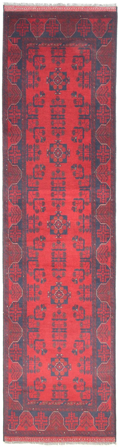 Wollteppich »Khal Mohammadi Teppich handgeknüpft rot«, rechteckig