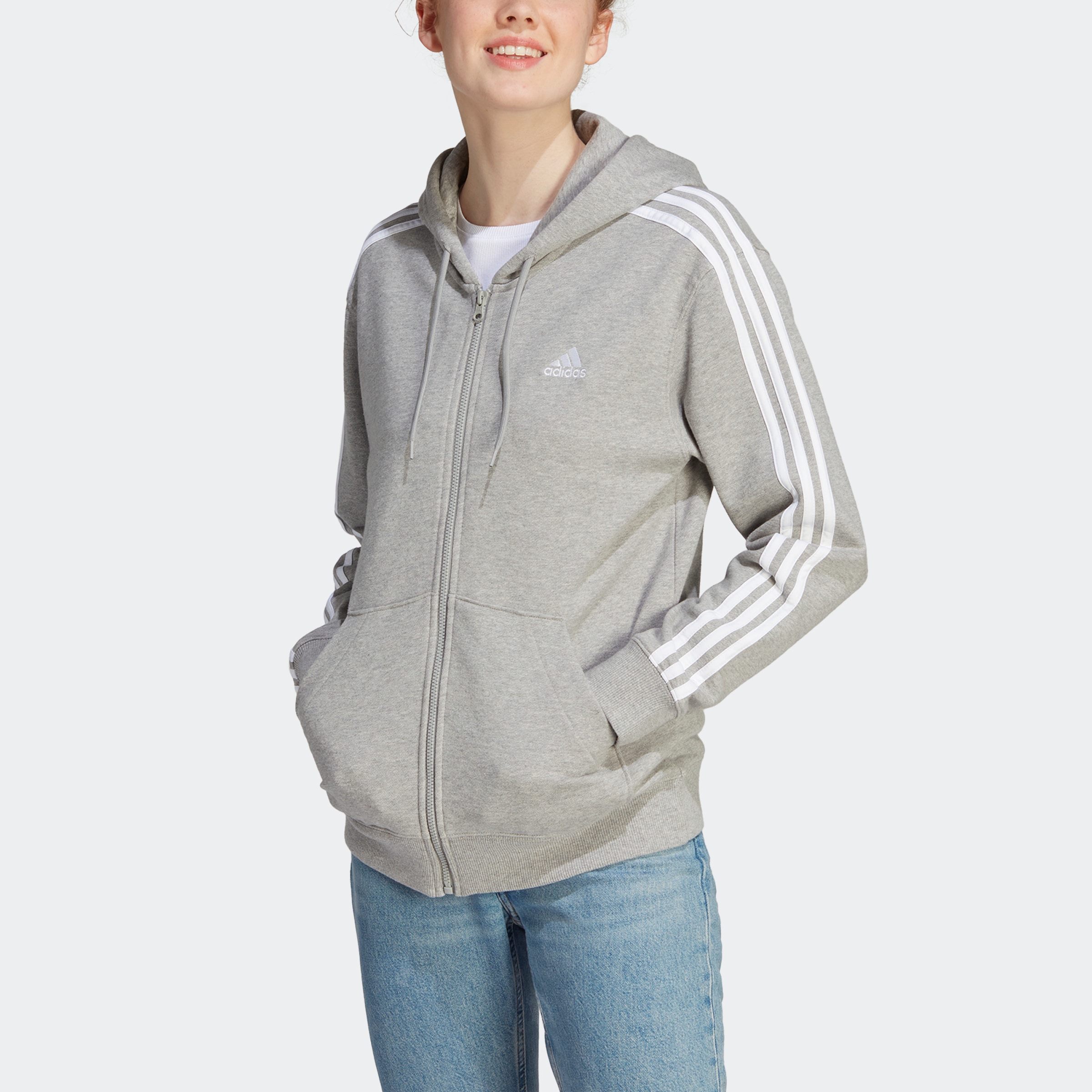 adidas Sportswear Kapuzensweatjacke »W 3S FT FZ R HD«