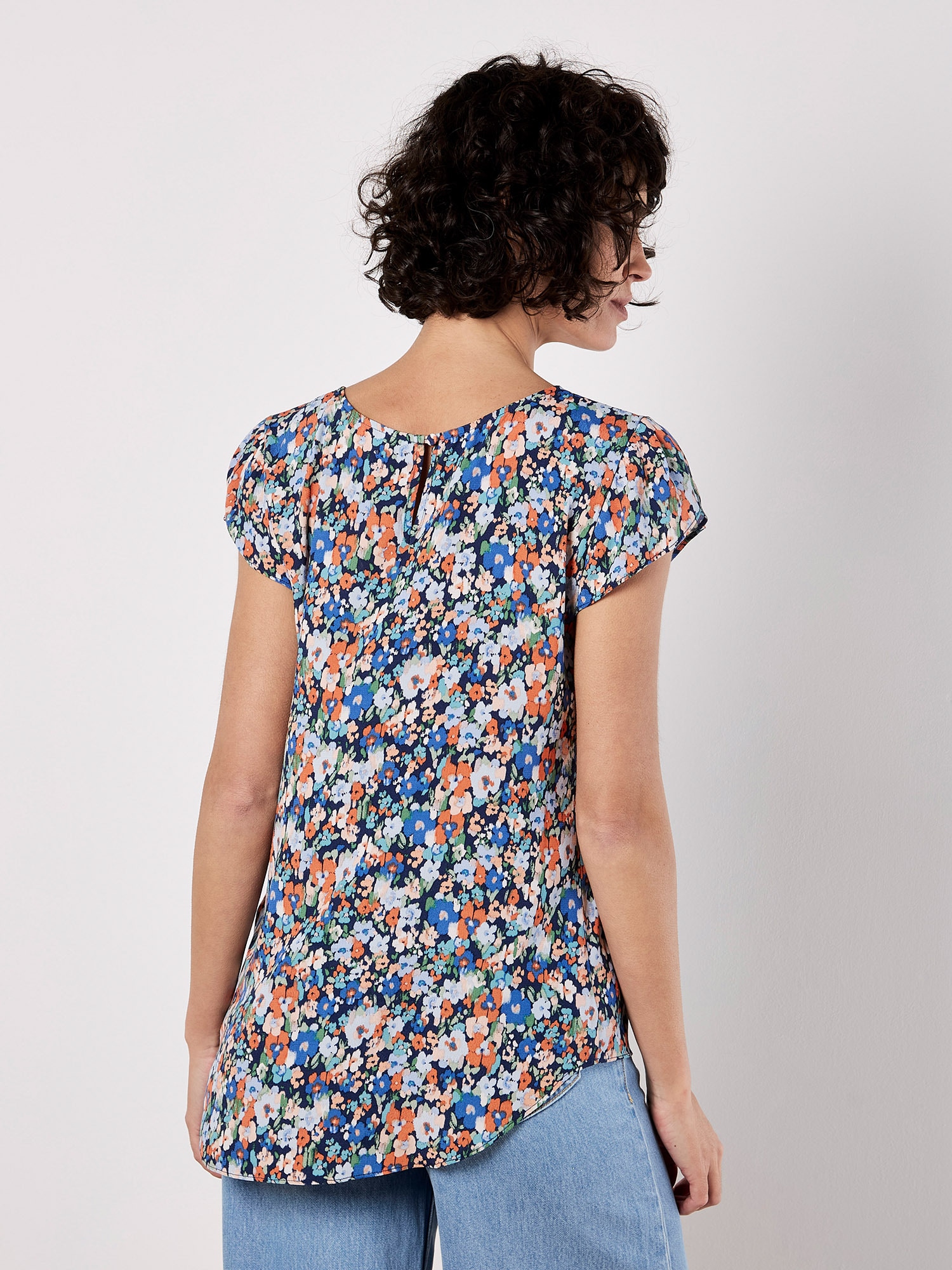 Apricot Druckbluse »Bluse« mit Tulpenärmeln