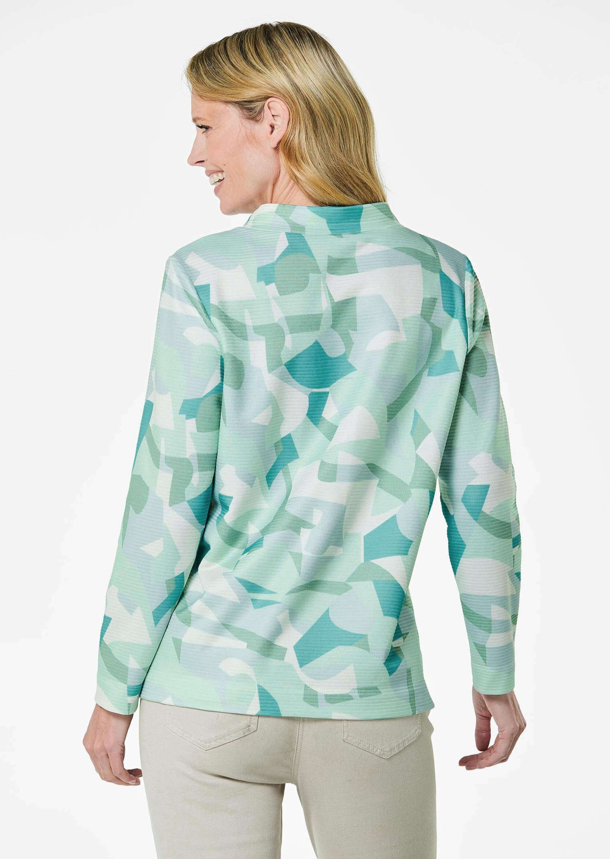 GOLDNER Kurzarmshirt »Sweatshirt«