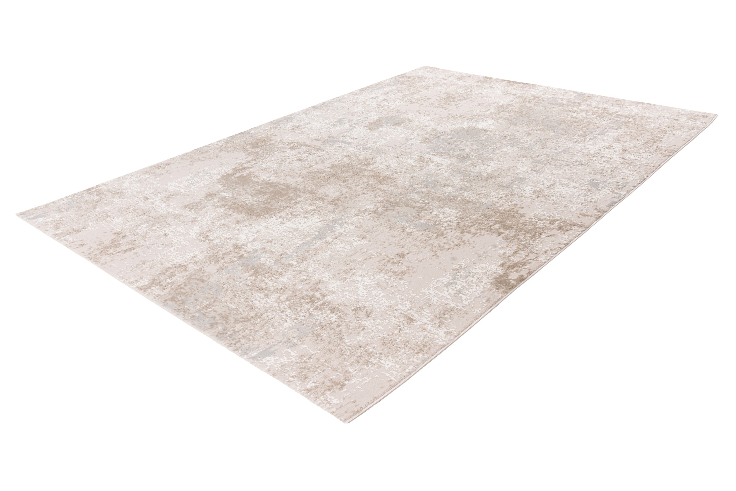 Kayoom Teppich »Stage 725« rechteckig 11 mm Höhe weicher Kurzflor, Struktur, Wohnzimmer