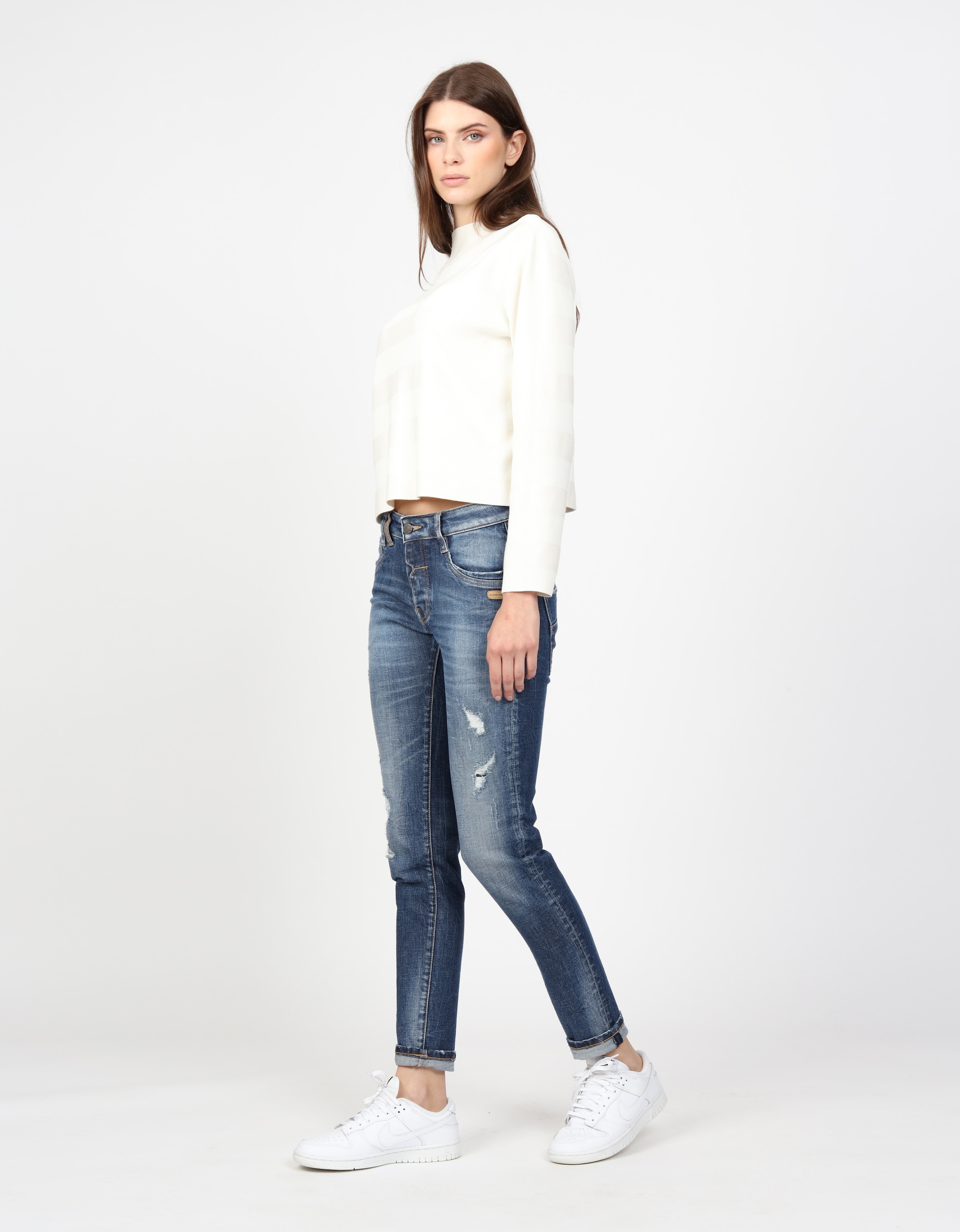 GANG Relax-fit-Jeans »94GERDA«, mit besonderer Struktur