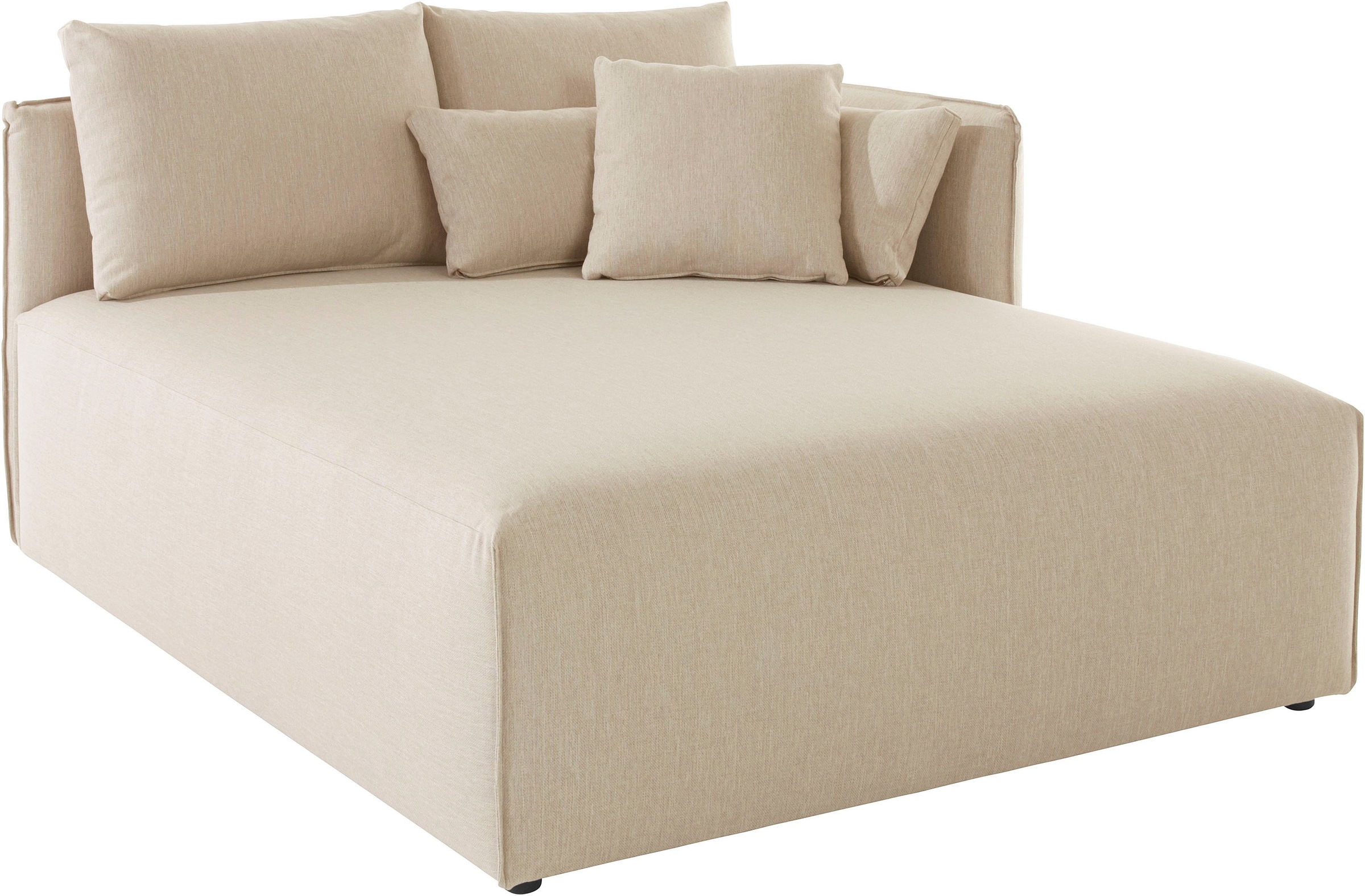 andas Ottomane »Nöre«, Lounge-Modul - zum eigenen Zusammenstellen, Breite 138cm, Tiefe 168cm
