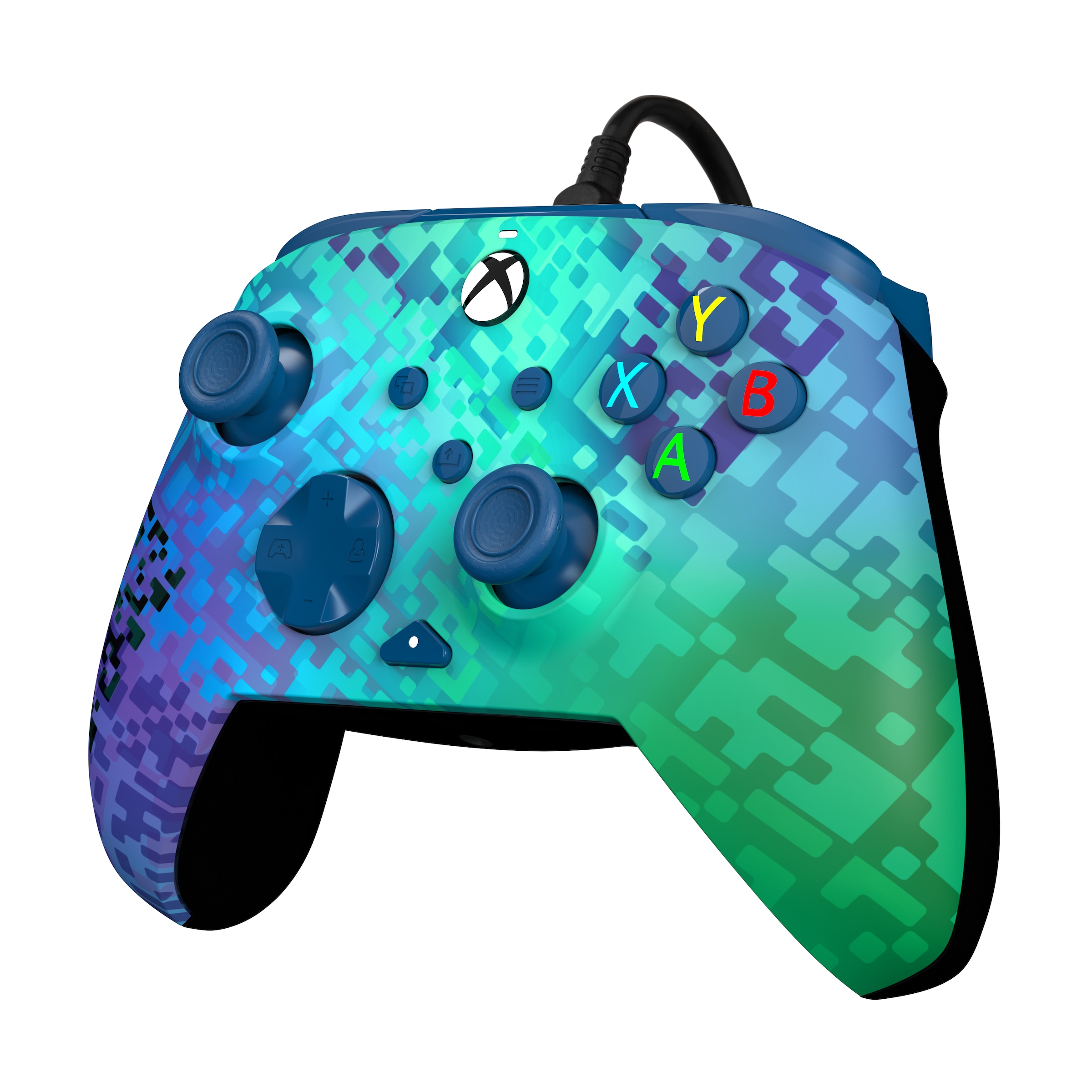 PDP - Performance Designed Products Gamepad »kabelgebunden Rematch Glitch Green XBOXSerieX«