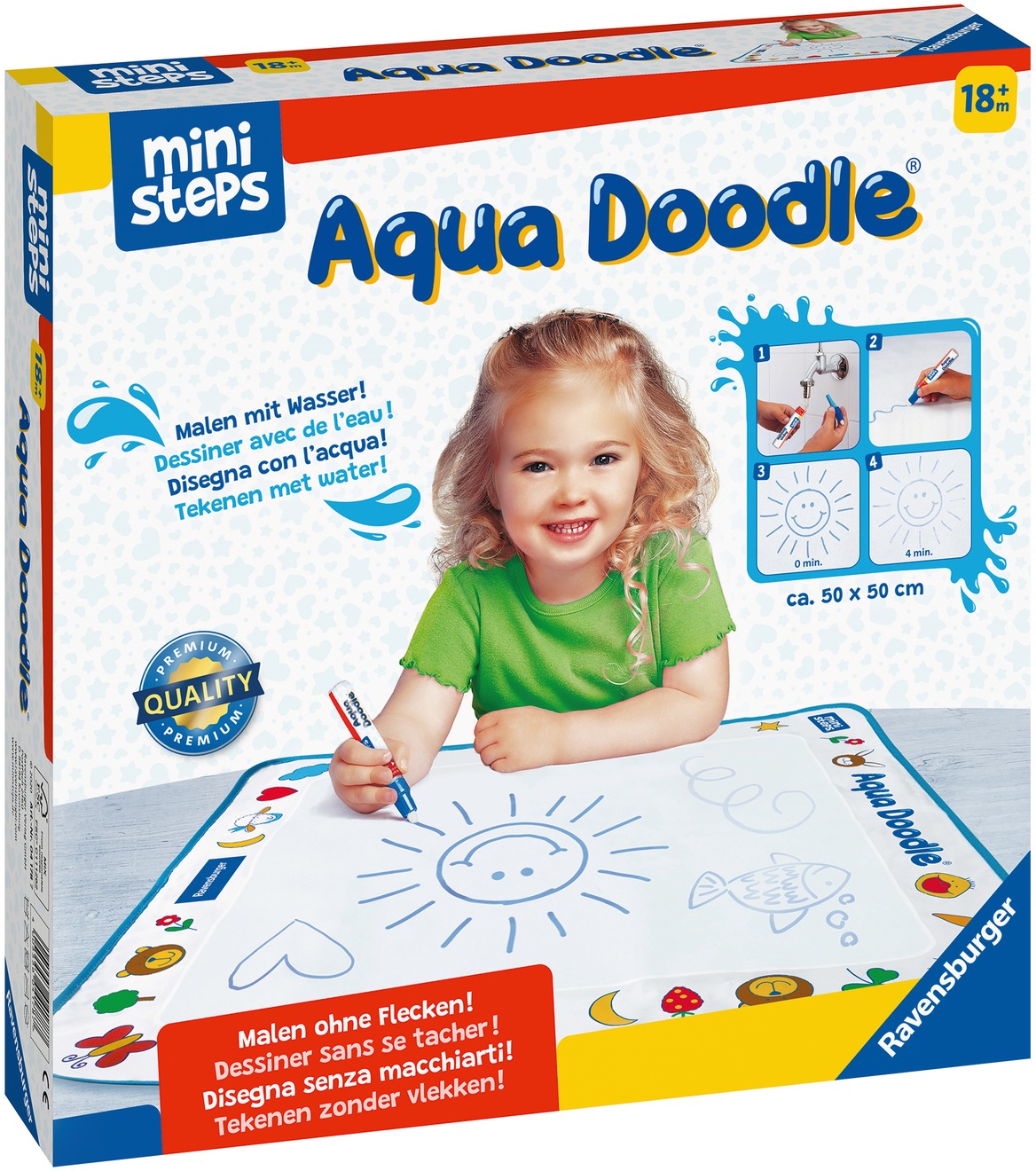 Ravensburger Kreativset »ministeps® Aqua Doodle®«, Made in Europe
