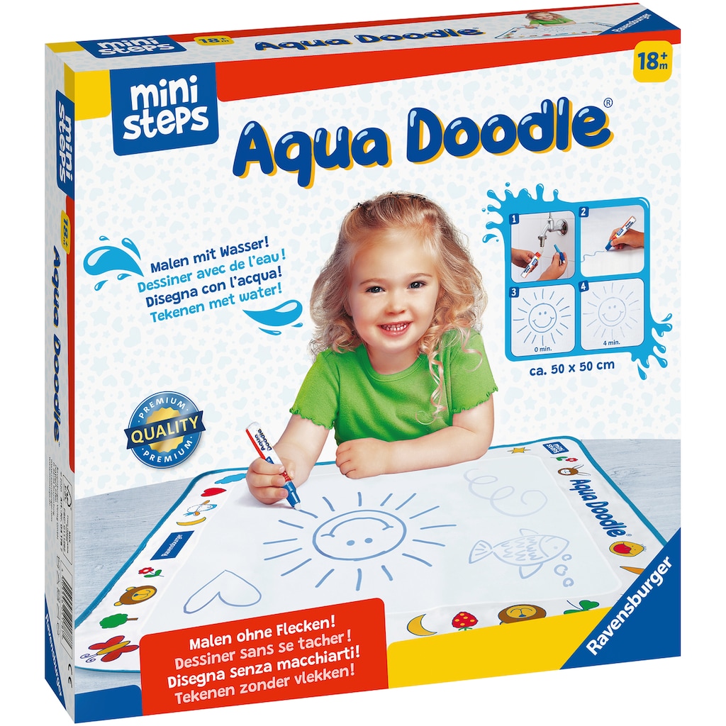 Ravensburger Kreativset »ministeps® Aqua Doodle®«, Made in Europe; FSC® - schützt Wald - weltweit