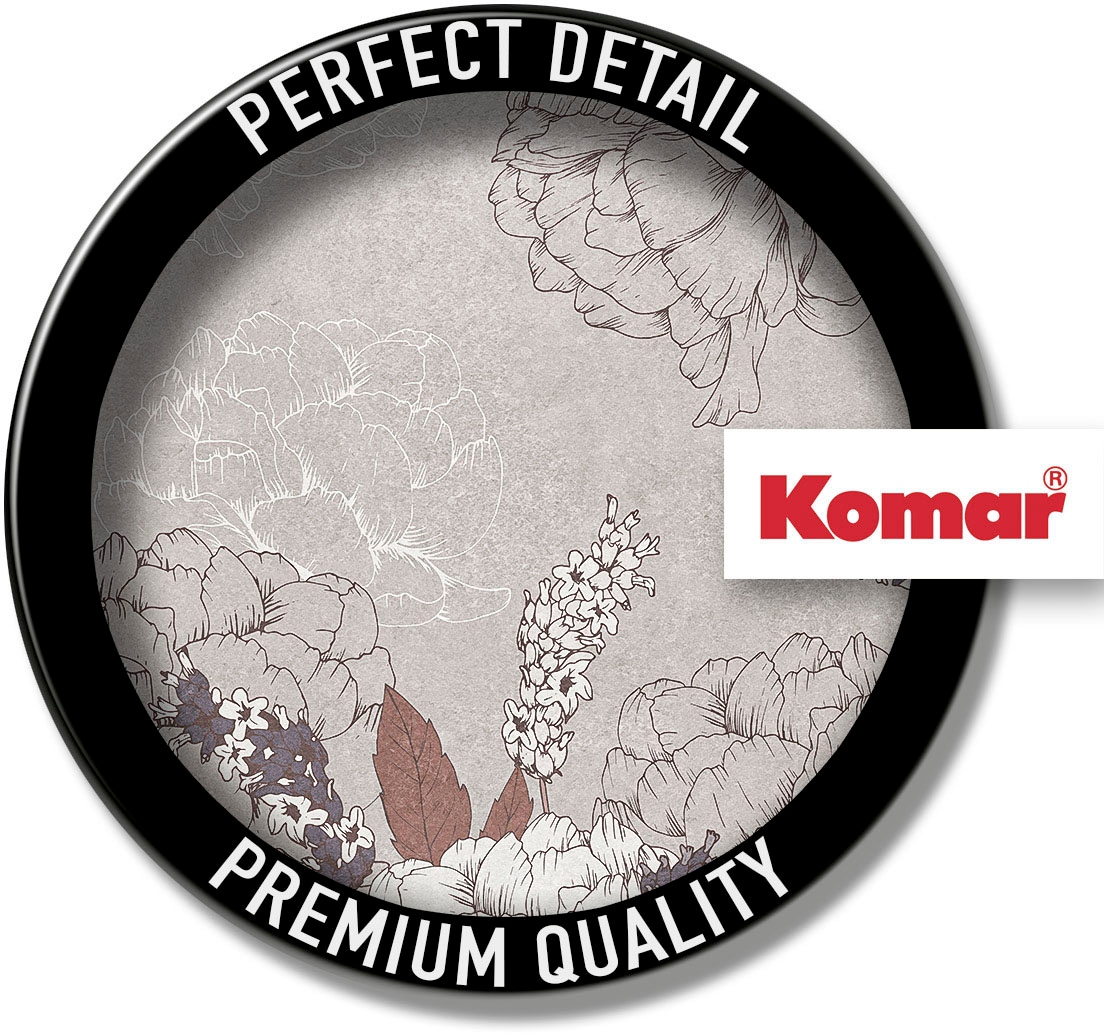 Komar Vliestapete »Digitaldruck Vlies - Beautiful Bijoux - Größe 400 x 250 cm«, bedruckt, Wohnzimmer, Schlafzimmer