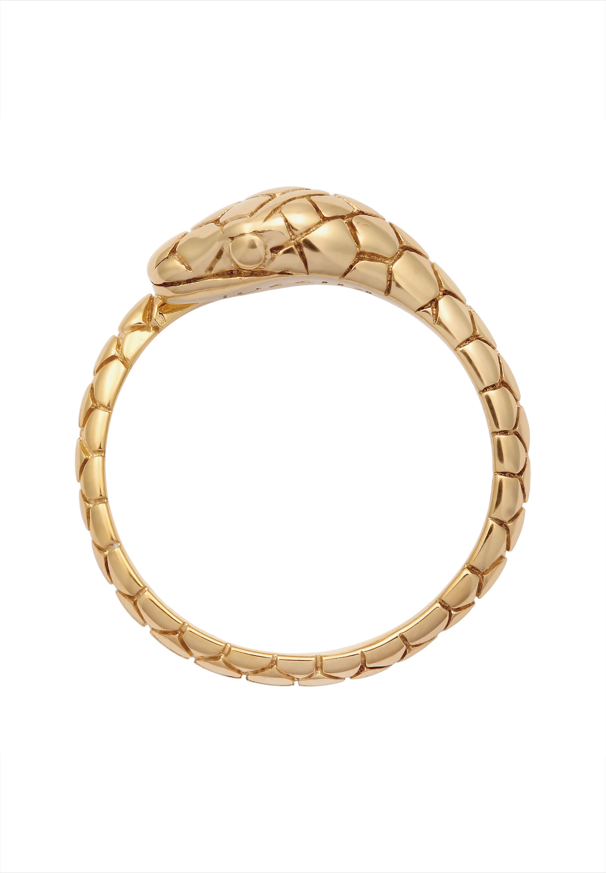 Kuzzoi Silberring »Ring Herren Schlange Kraft 925 Silber«