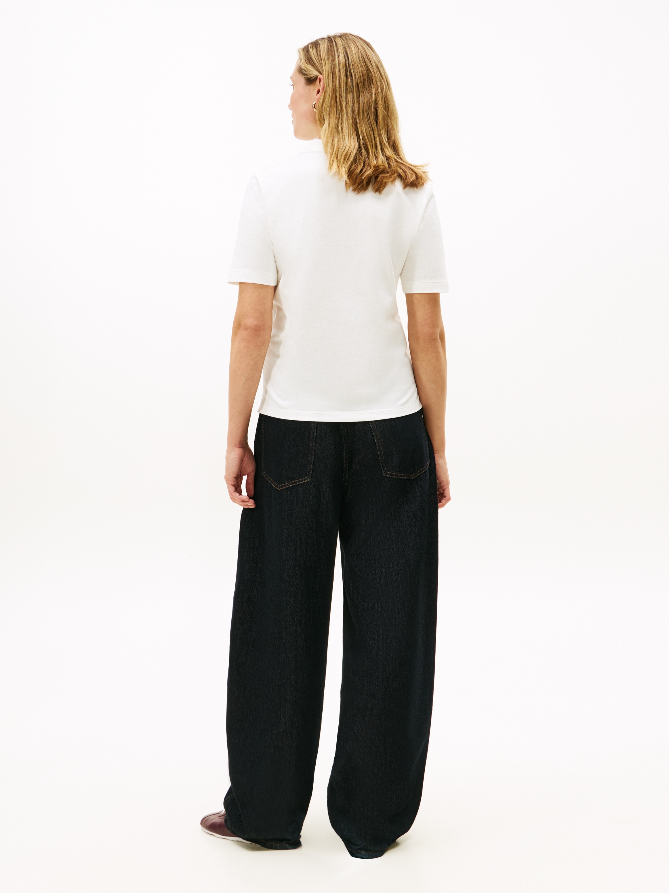 Tommy Hilfiger Poloshirt »Regular Fit Pique Premium Polo«, Baumwollmischung, regular fit
